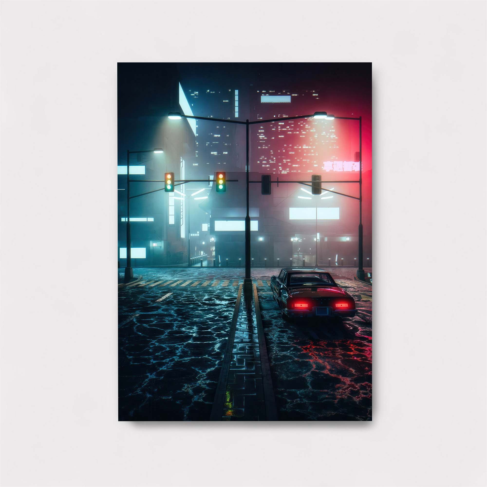 Neon Serenity Safe Wall Magnetic / M