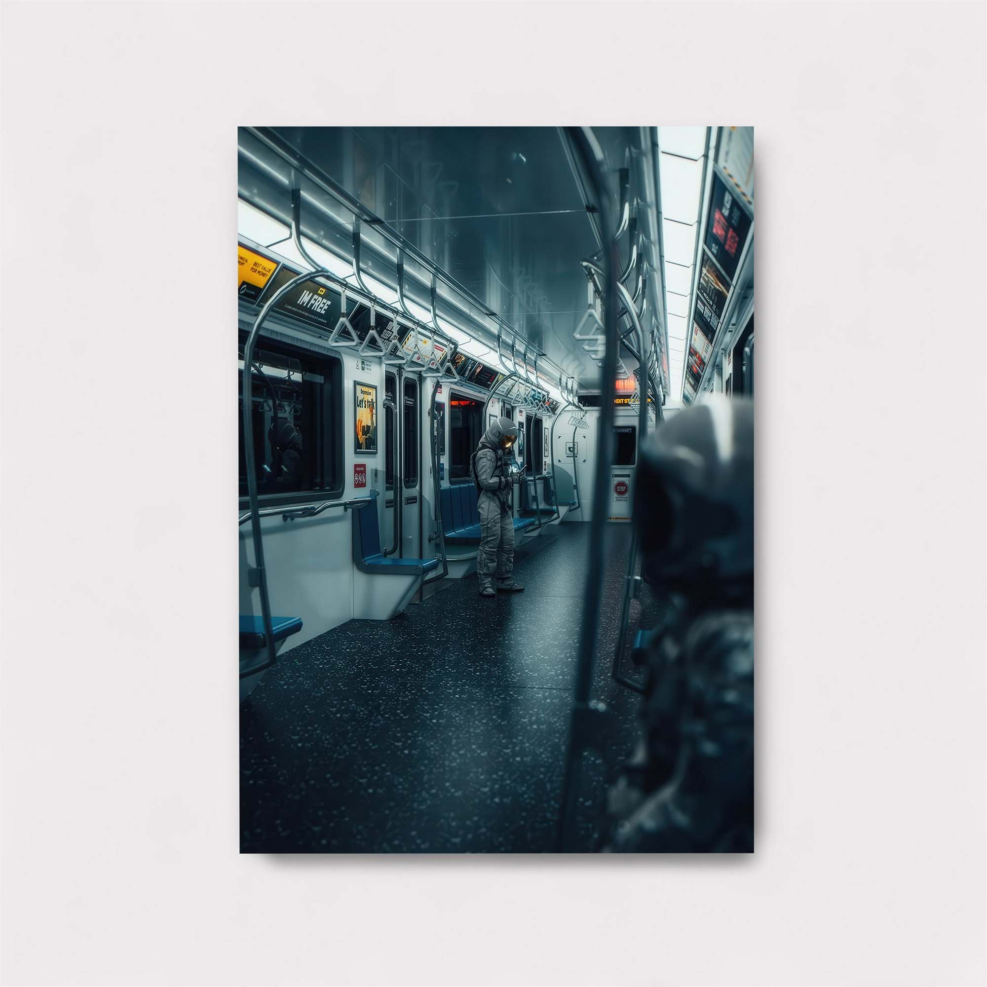 Subway Solitude Safe Wall Magnetic / M