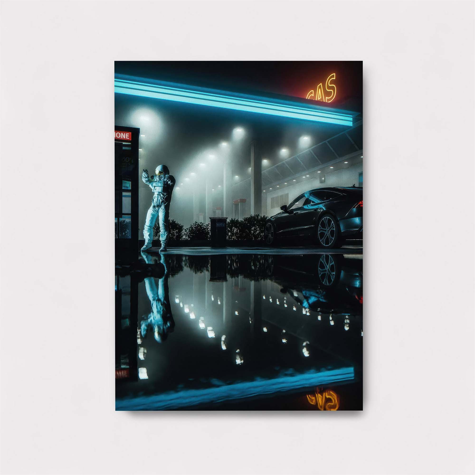 Astronaut Enigma Safe Wall Magnetic / M