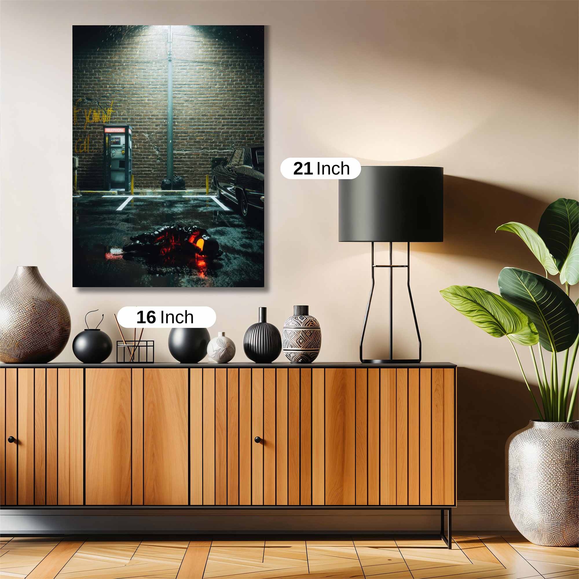 Neon Despair Safe Wall Magnetic / M