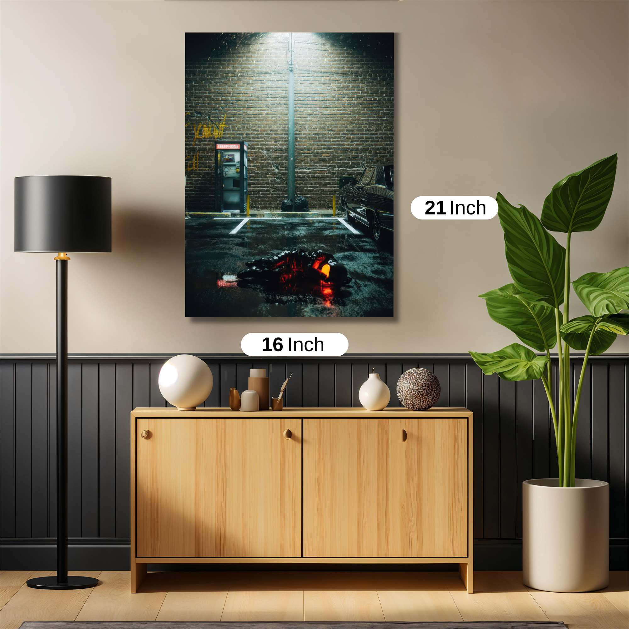 Neon Despair Safe Wall Magnetic / M