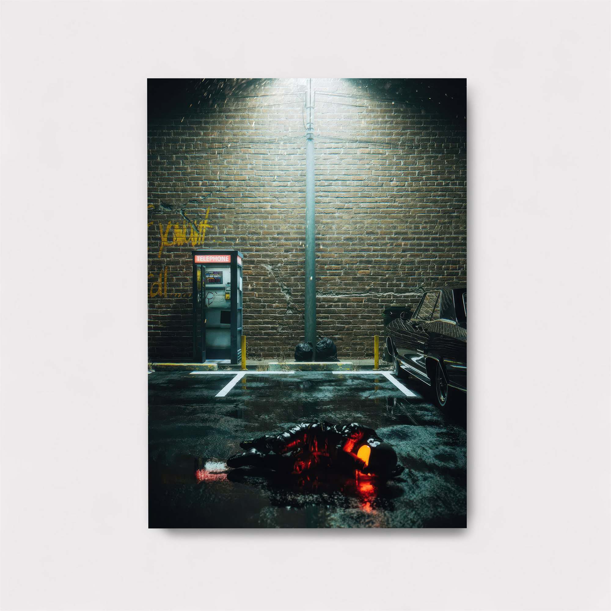 Neon Despair Safe Wall Magnetic / M