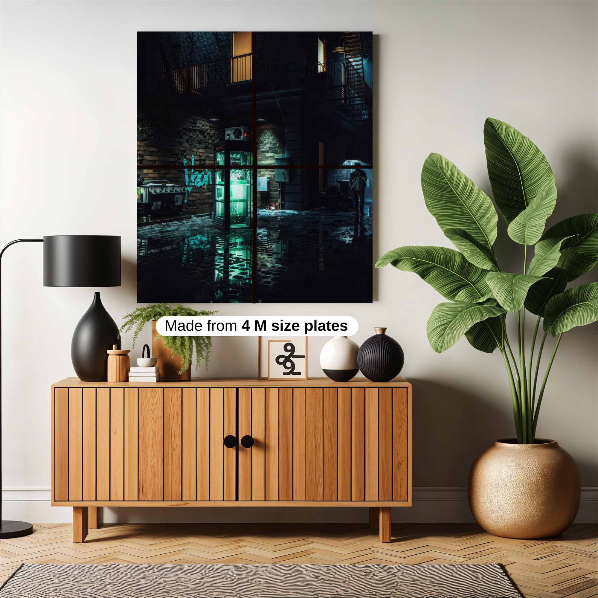Neon Mystery Safe Wall Magnetic / M