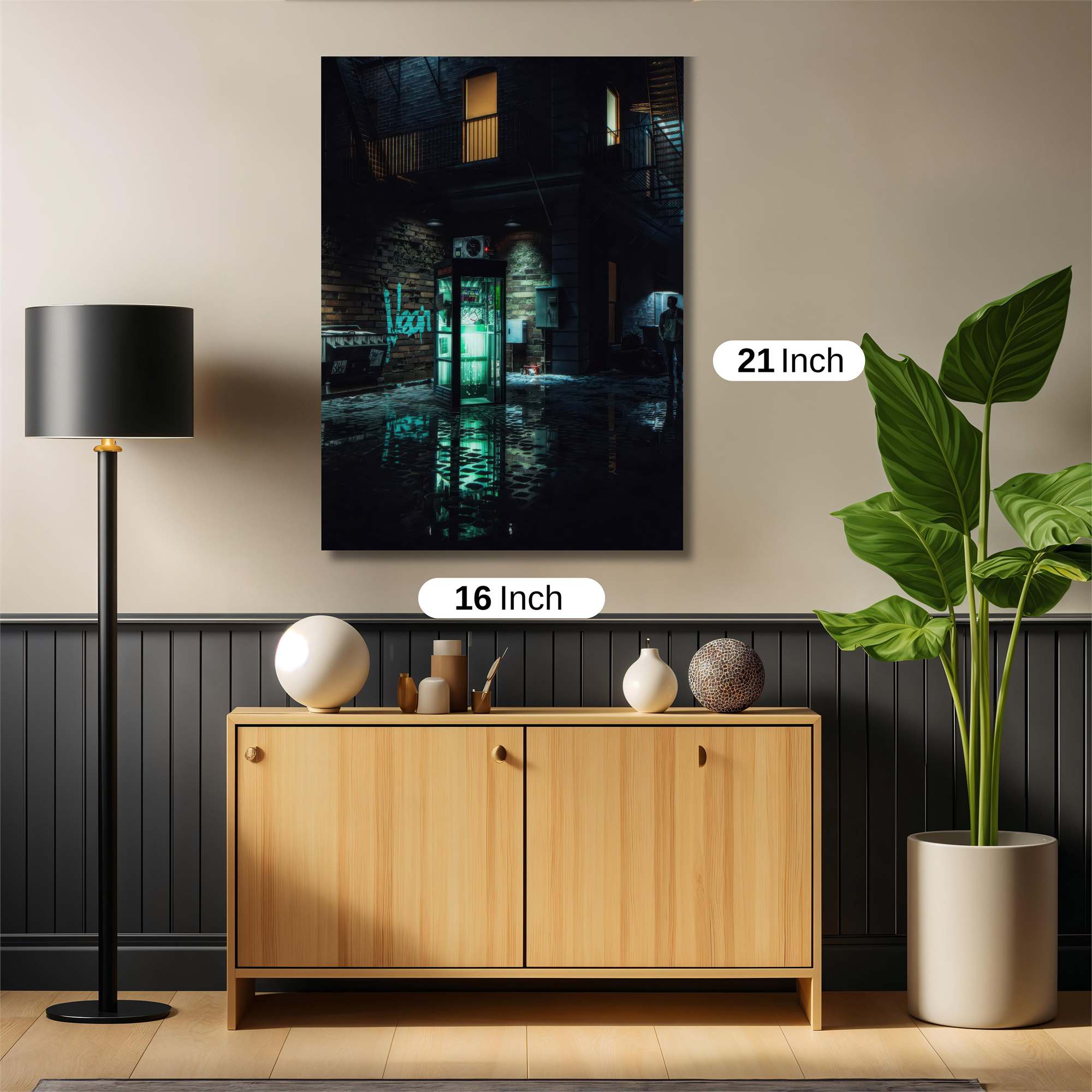 Neon Mystery Safe Wall Magnetic / M