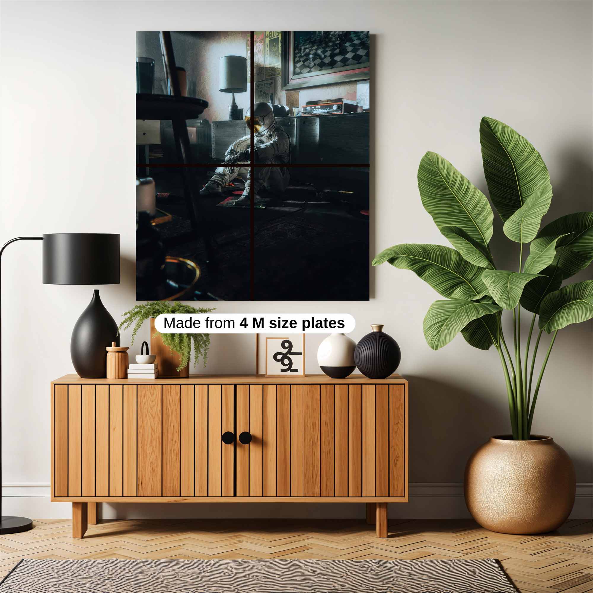 Astronaut Melancholy Safe Wall Magnetic / M