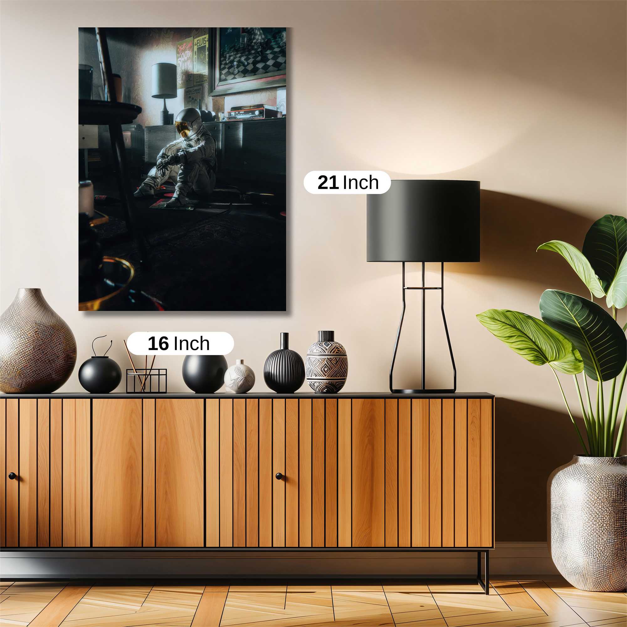 Astronaut Melancholy Safe Wall Magnetic / M