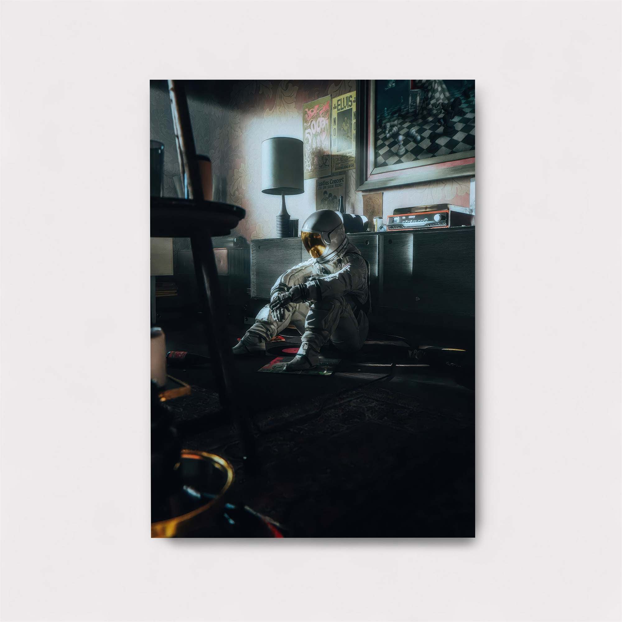 Astronaut Melancholy Safe Wall Magnetic / M