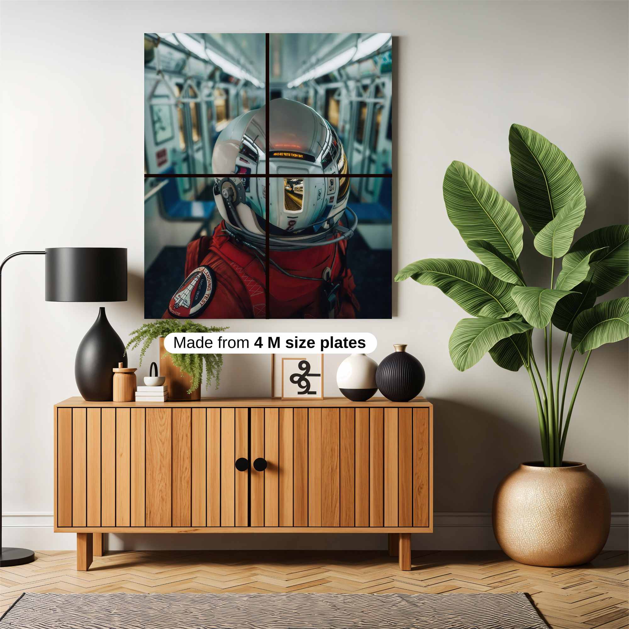 Astronaut Serenity Safe Wall Magnetic / M