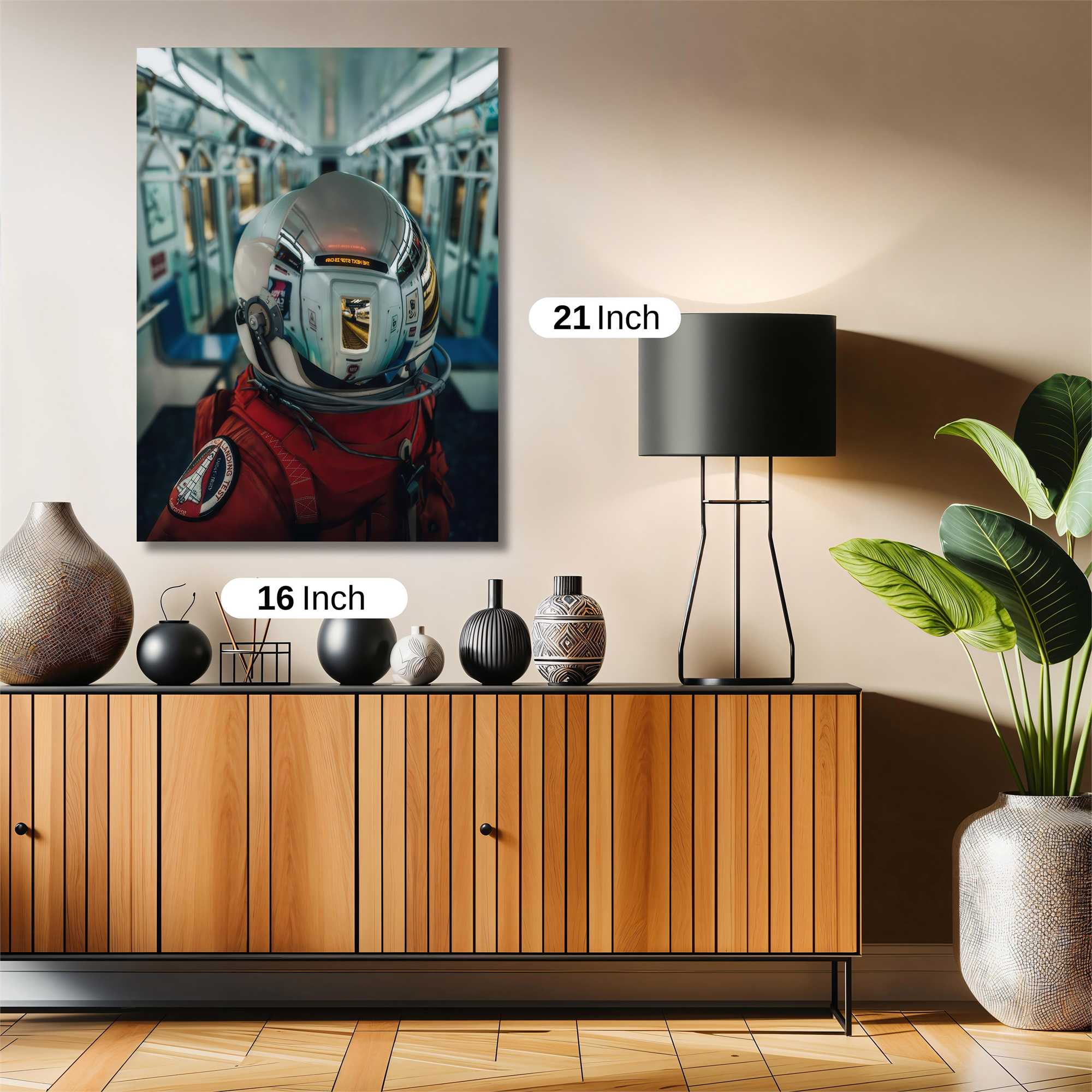 Astronaut Serenity Safe Wall Magnetic / M