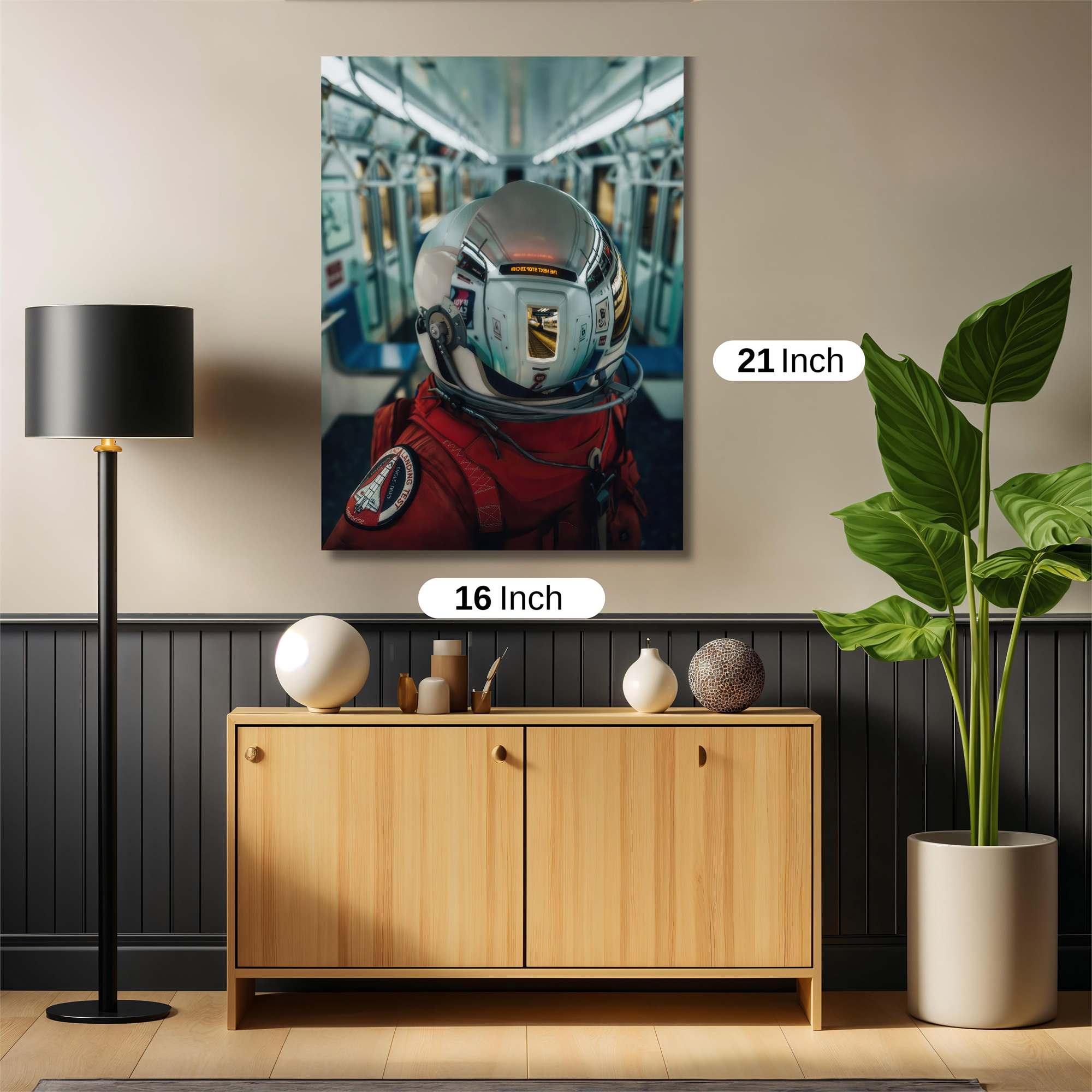 Astronaut Serenity Safe Wall Magnetic / M