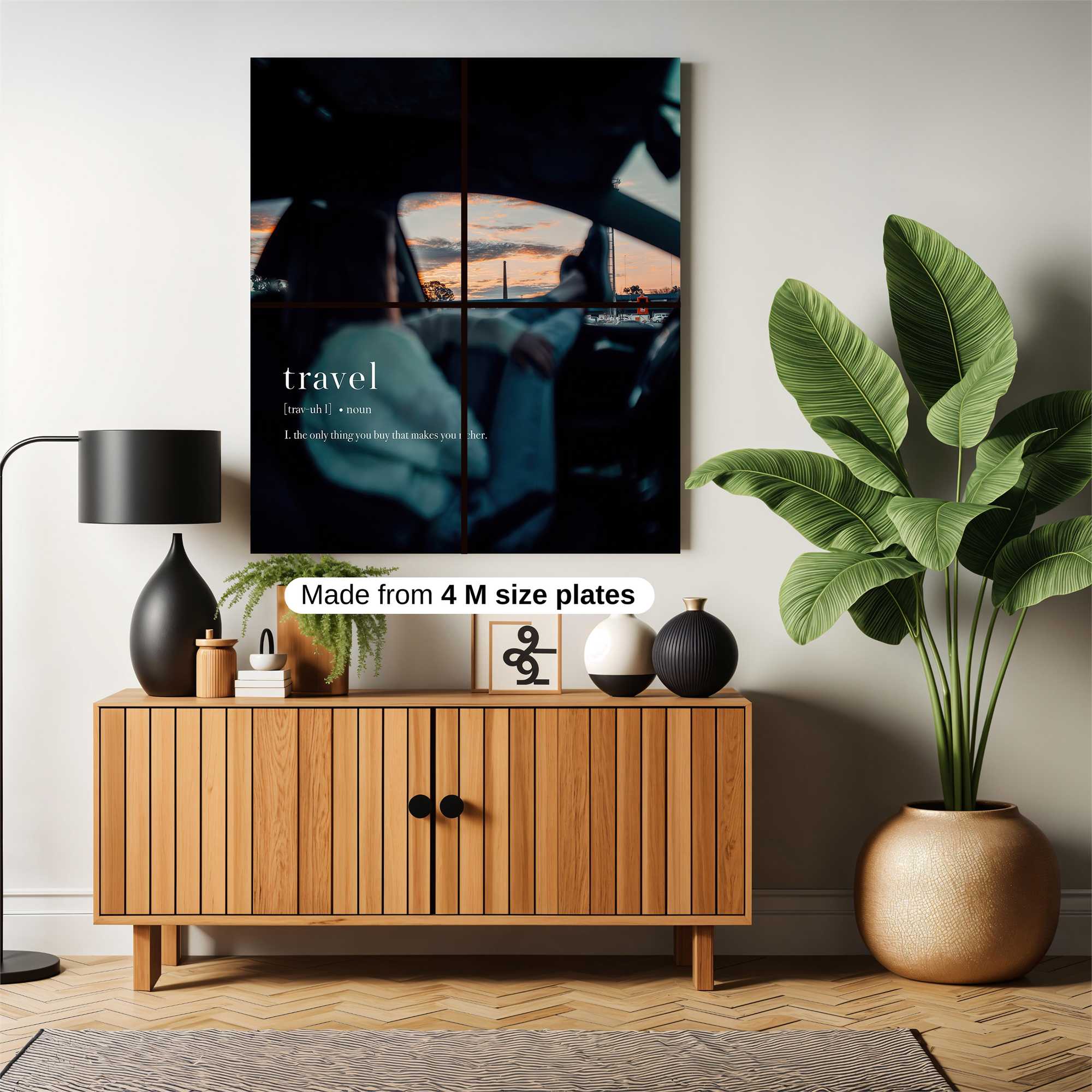 Journey Serene Safe Wall Magnetic / M