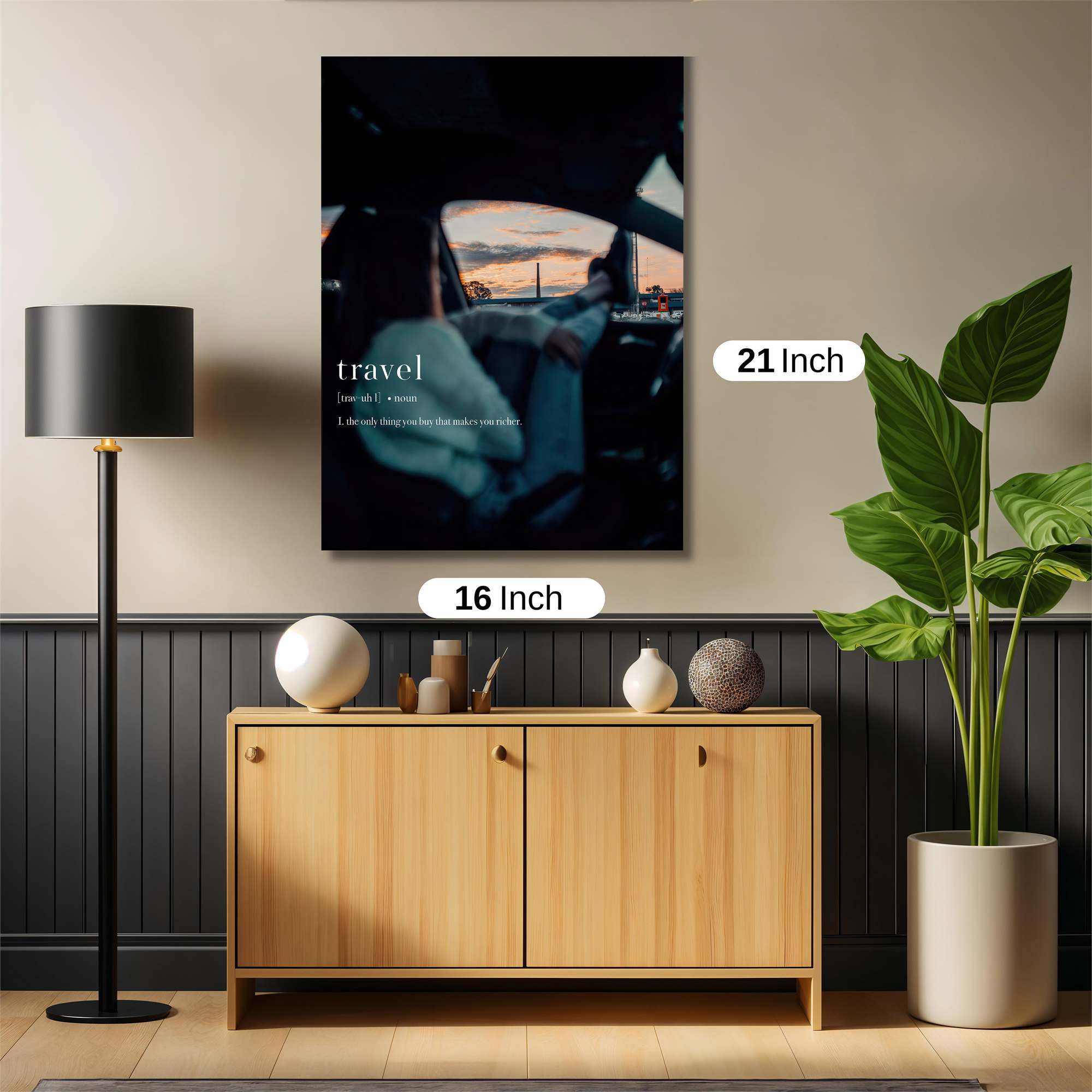 Journey Serene Safe Wall Magnetic / M