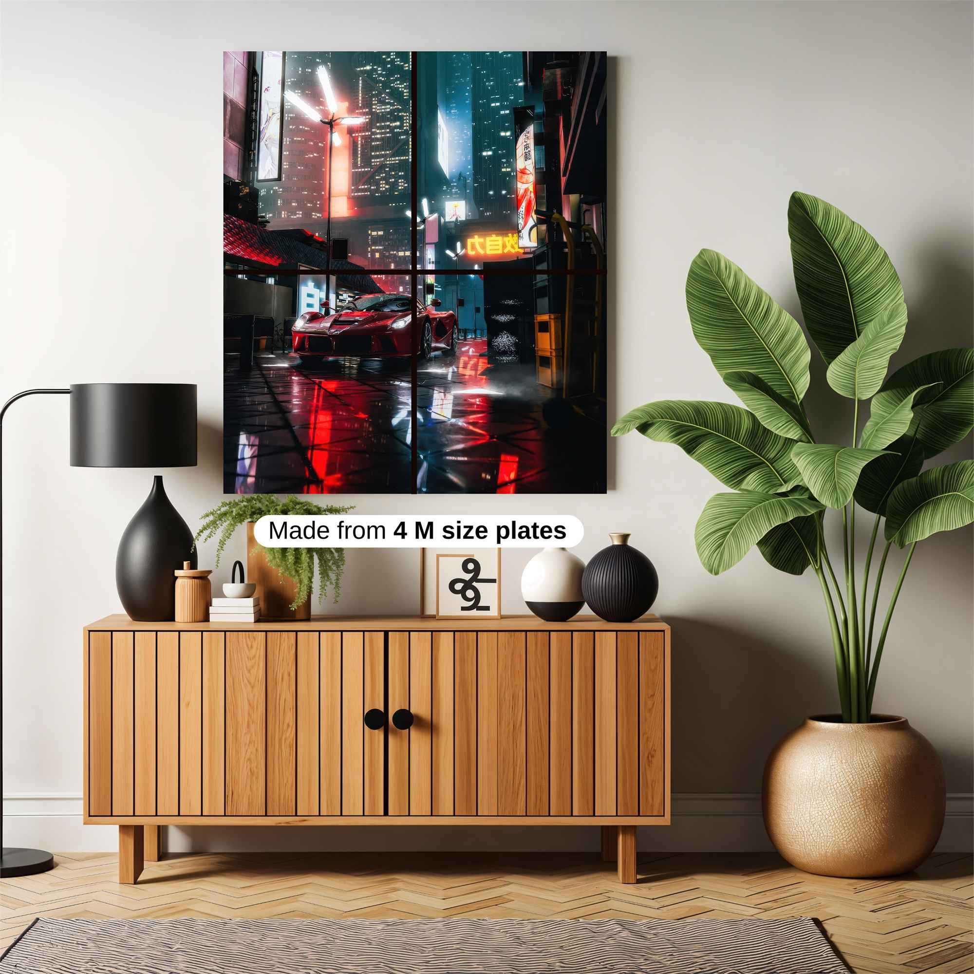 Ferrari Neon Safe Wall Magnetic / M