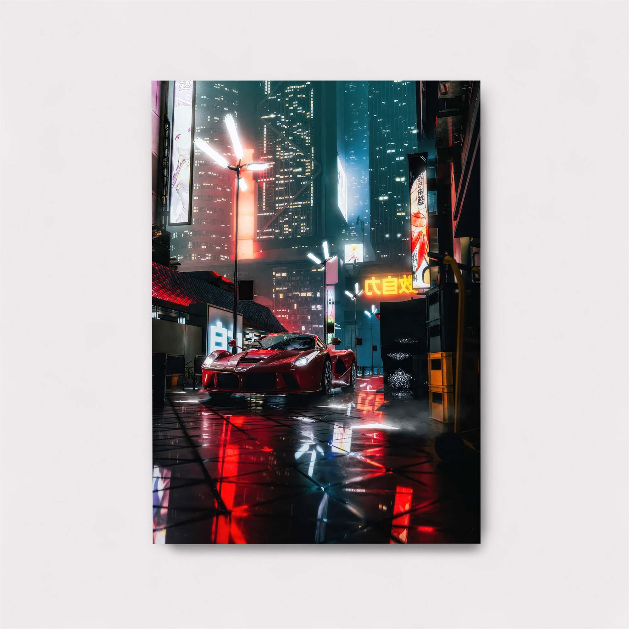 Ferrari Neon Safe Wall Magnetic / M