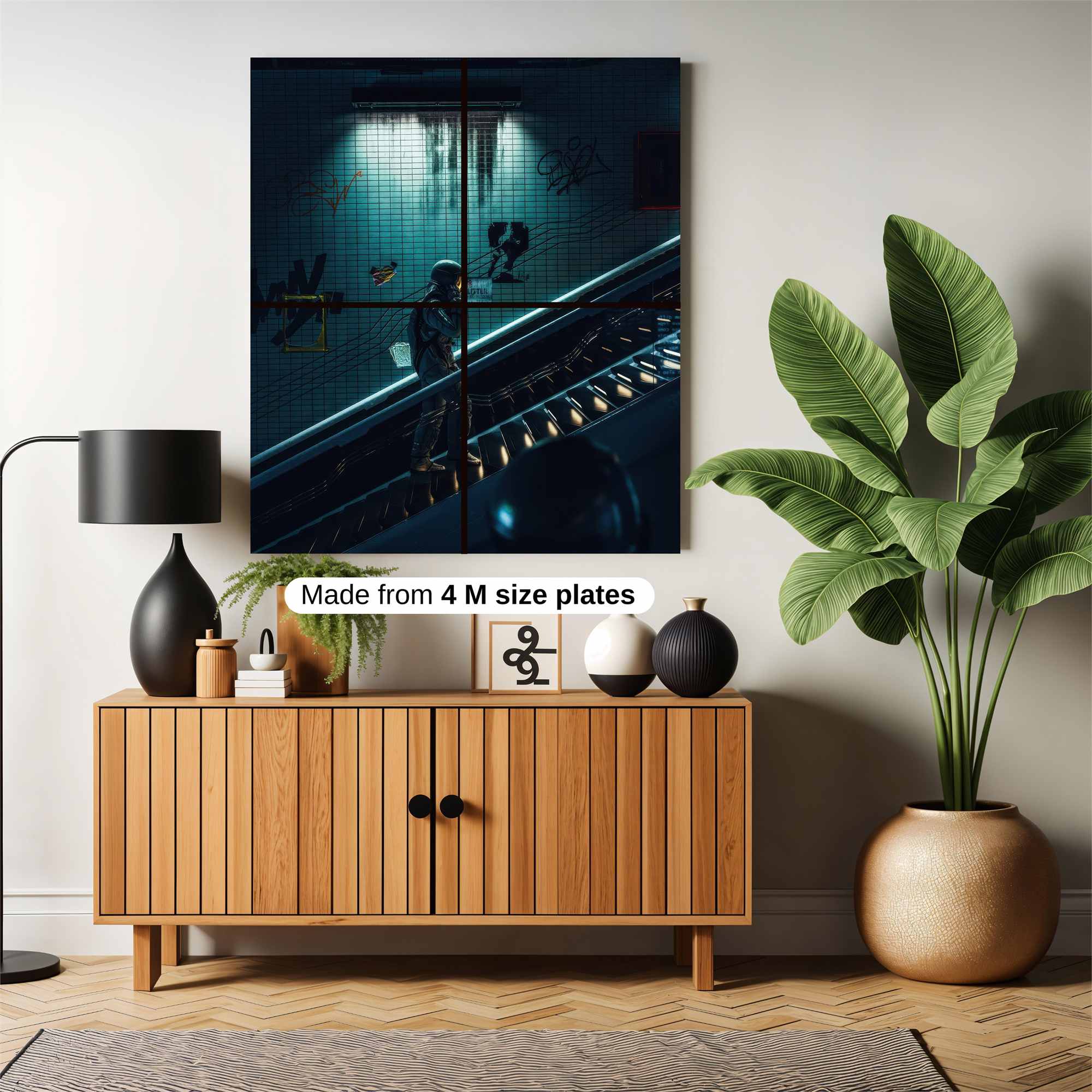 Escalator Enigma Safe Wall Magnetic / M