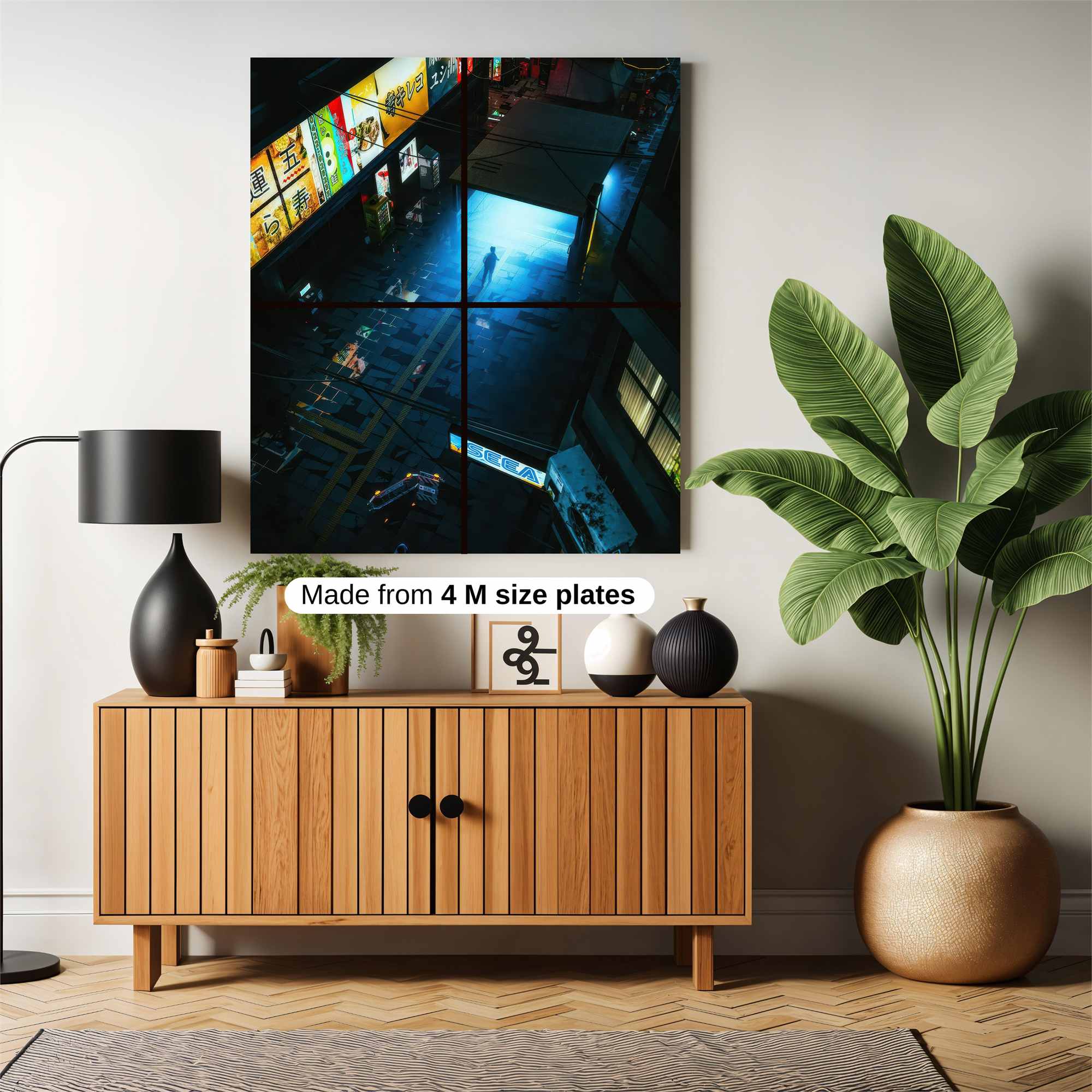 Neon Solitude Safe Wall Magnetic / M