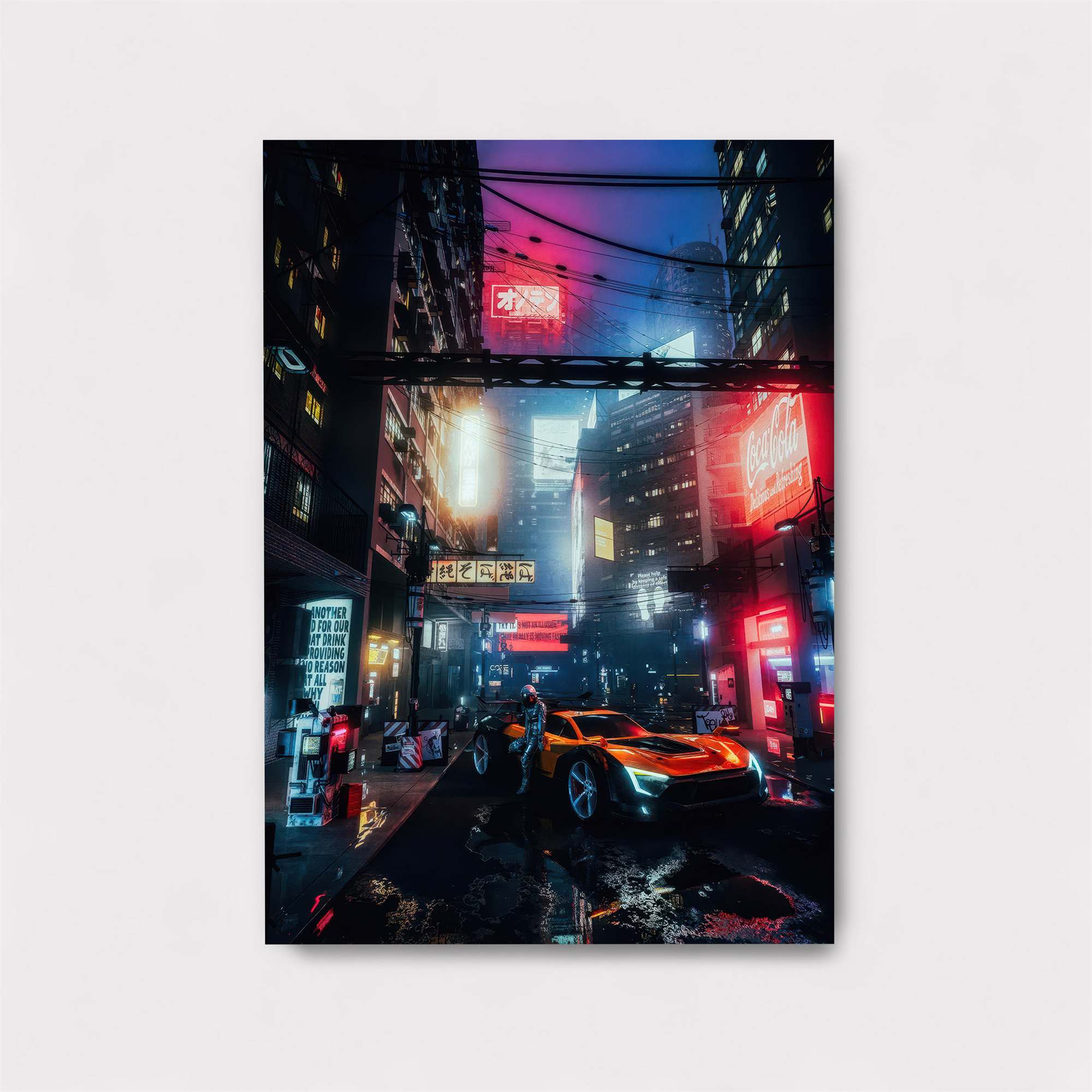 NeonPulse Safe Wall Magnetic / M