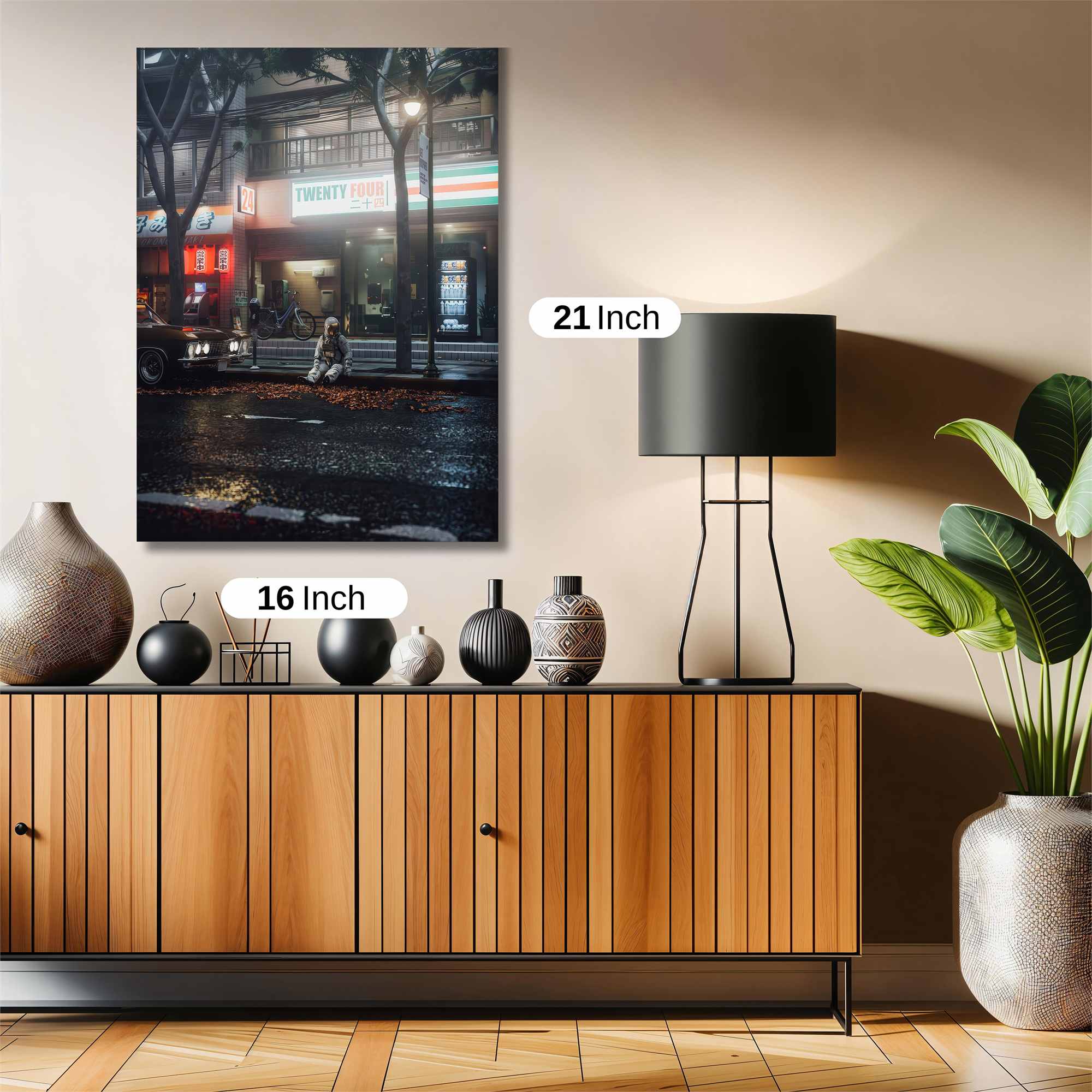 Urban Solitude Safe Wall Magnetic / M