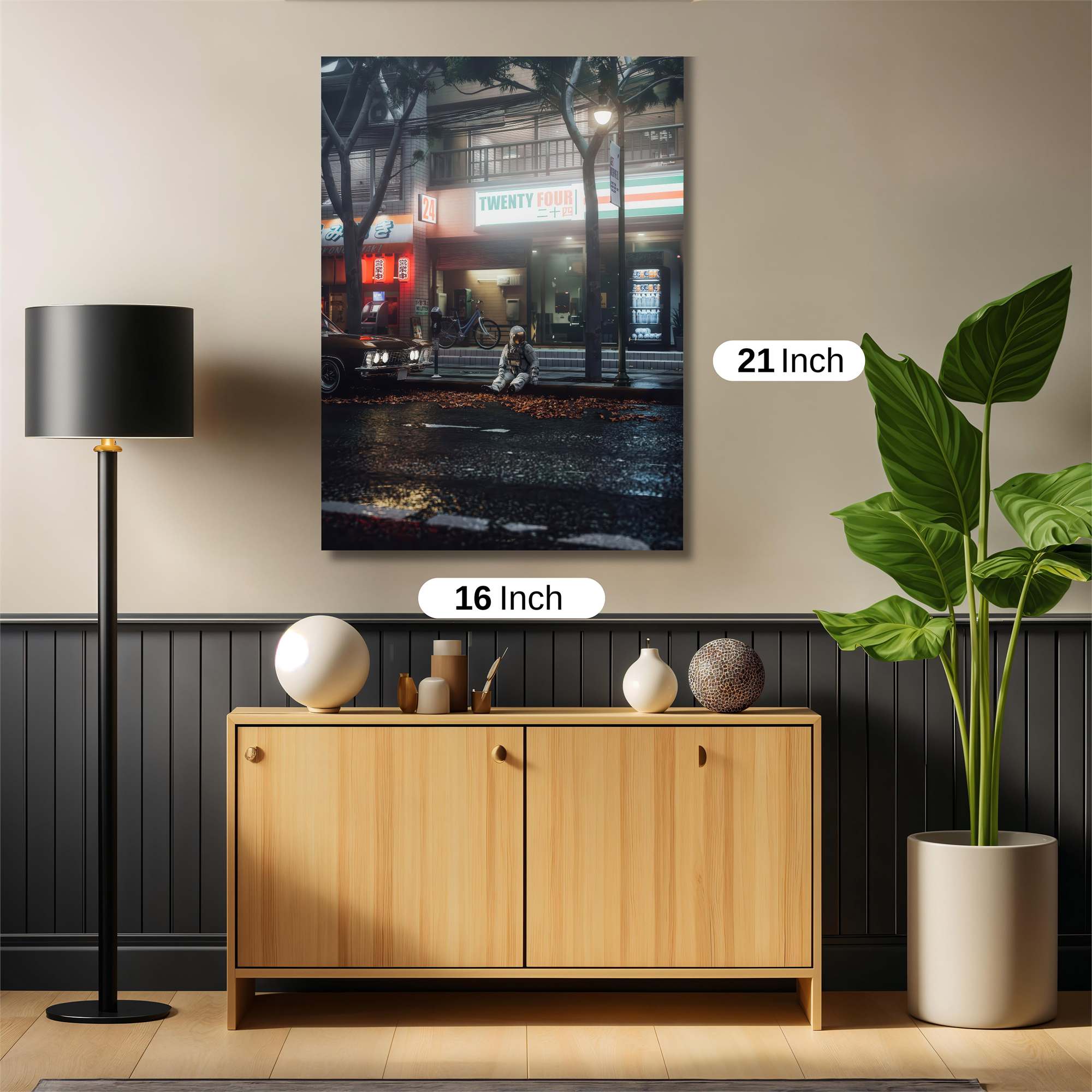 Urban Solitude Safe Wall Magnetic / M