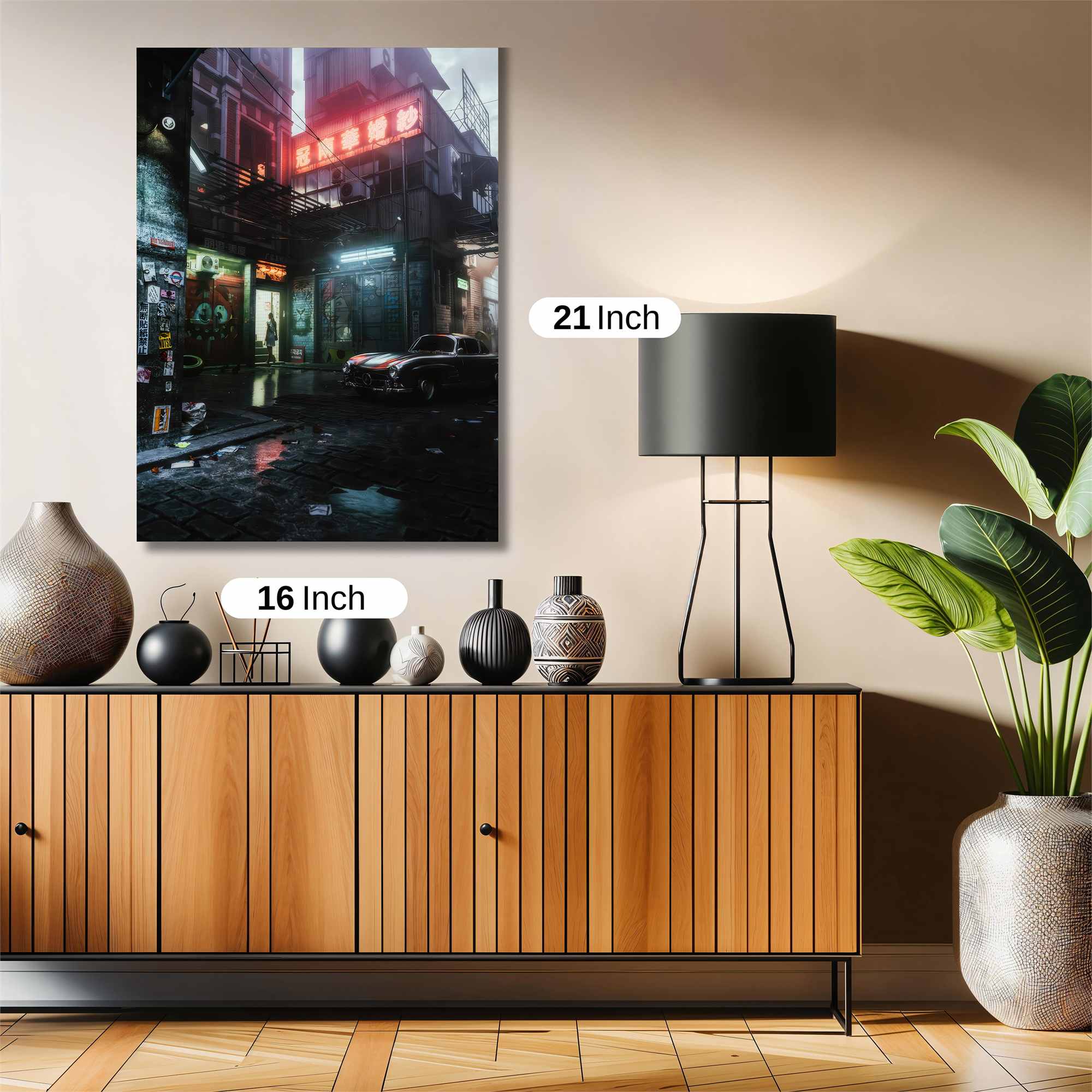 Neon Noir Safe Wall Magnetic / M