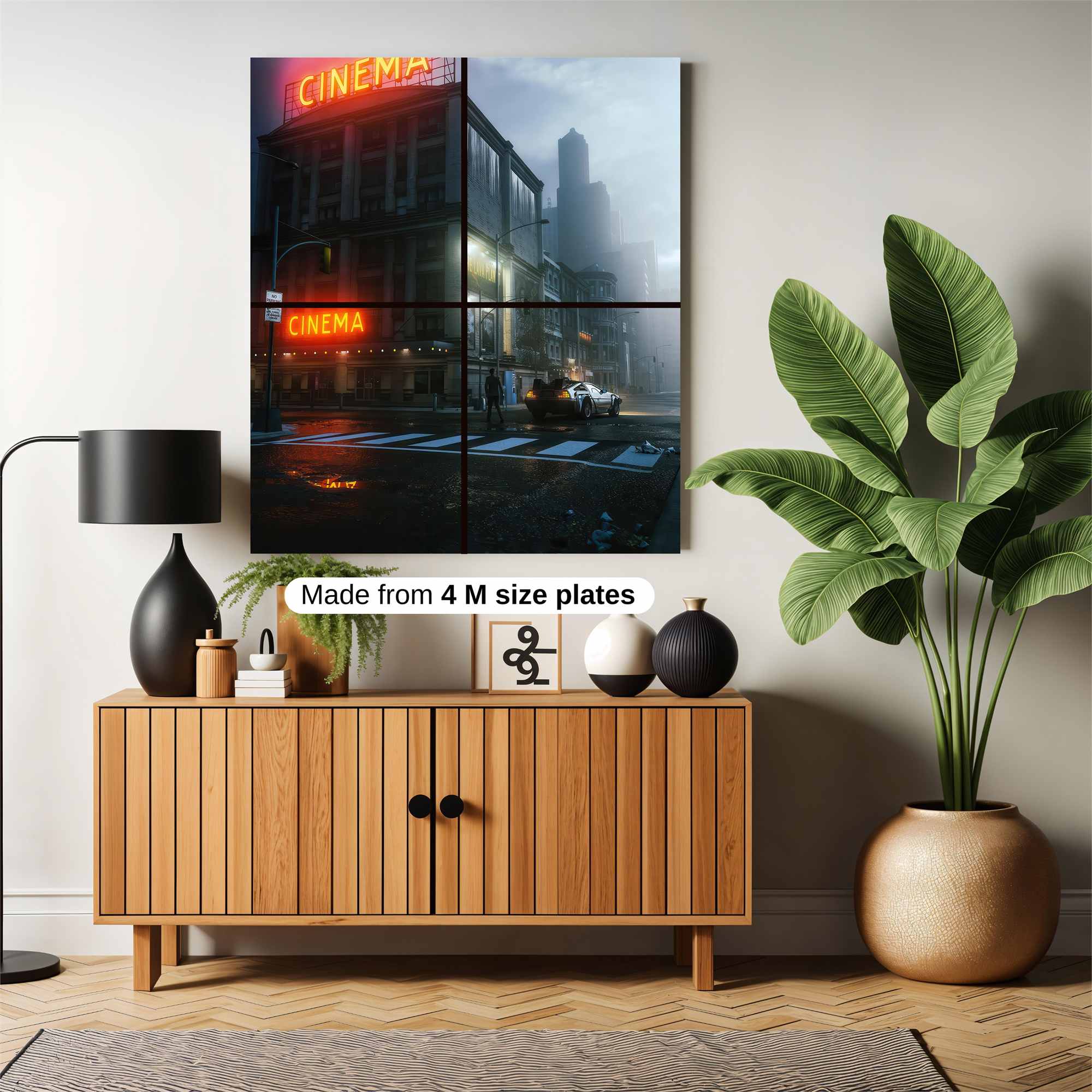 Neon Nostalgia Safe Wall Magnetic / M