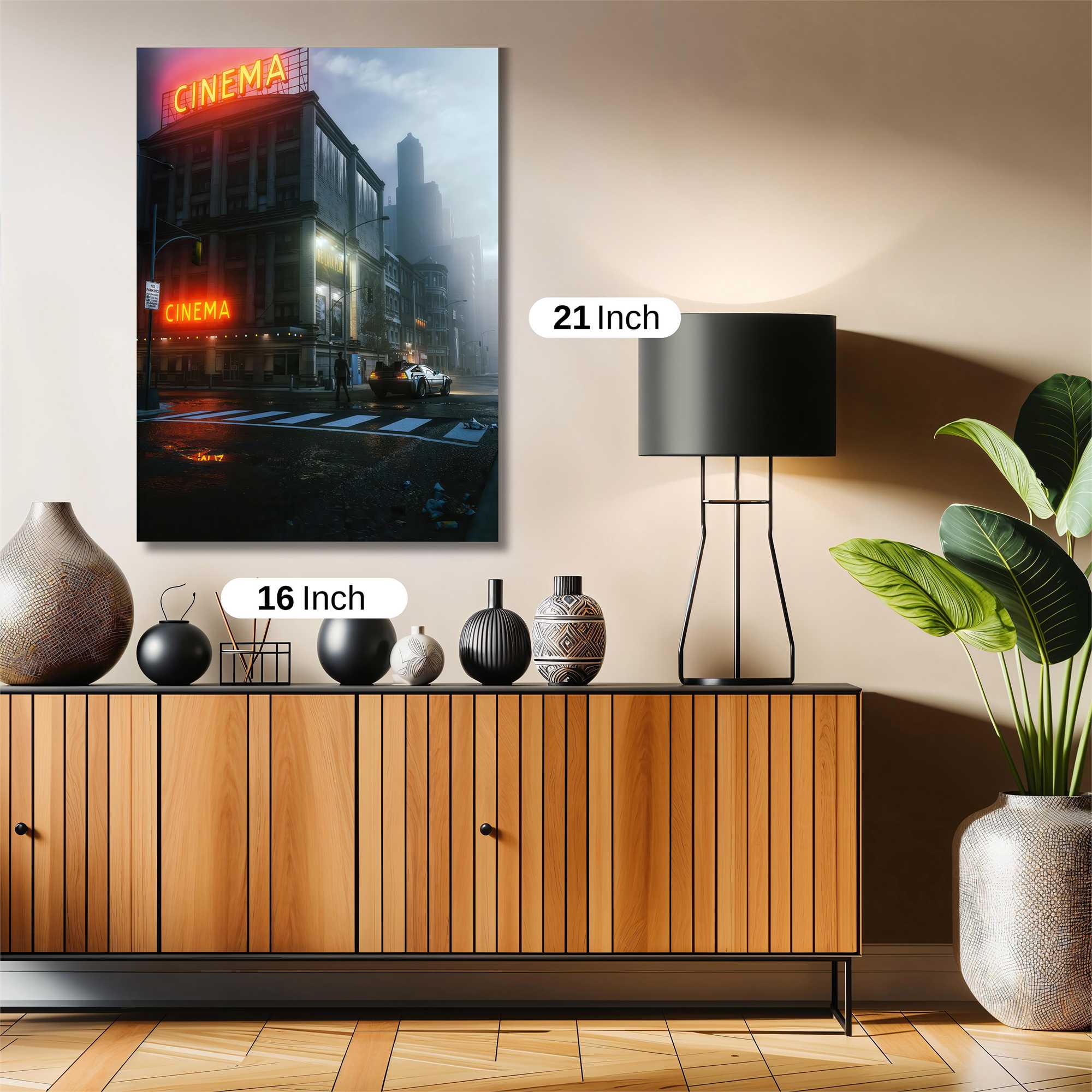 Neon Nostalgia Safe Wall Magnetic / M
