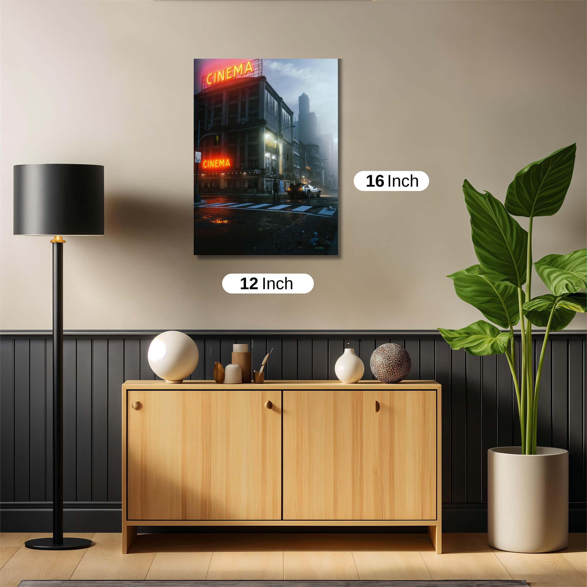 Neon Nostalgia Safe Wall Magnetic / M
