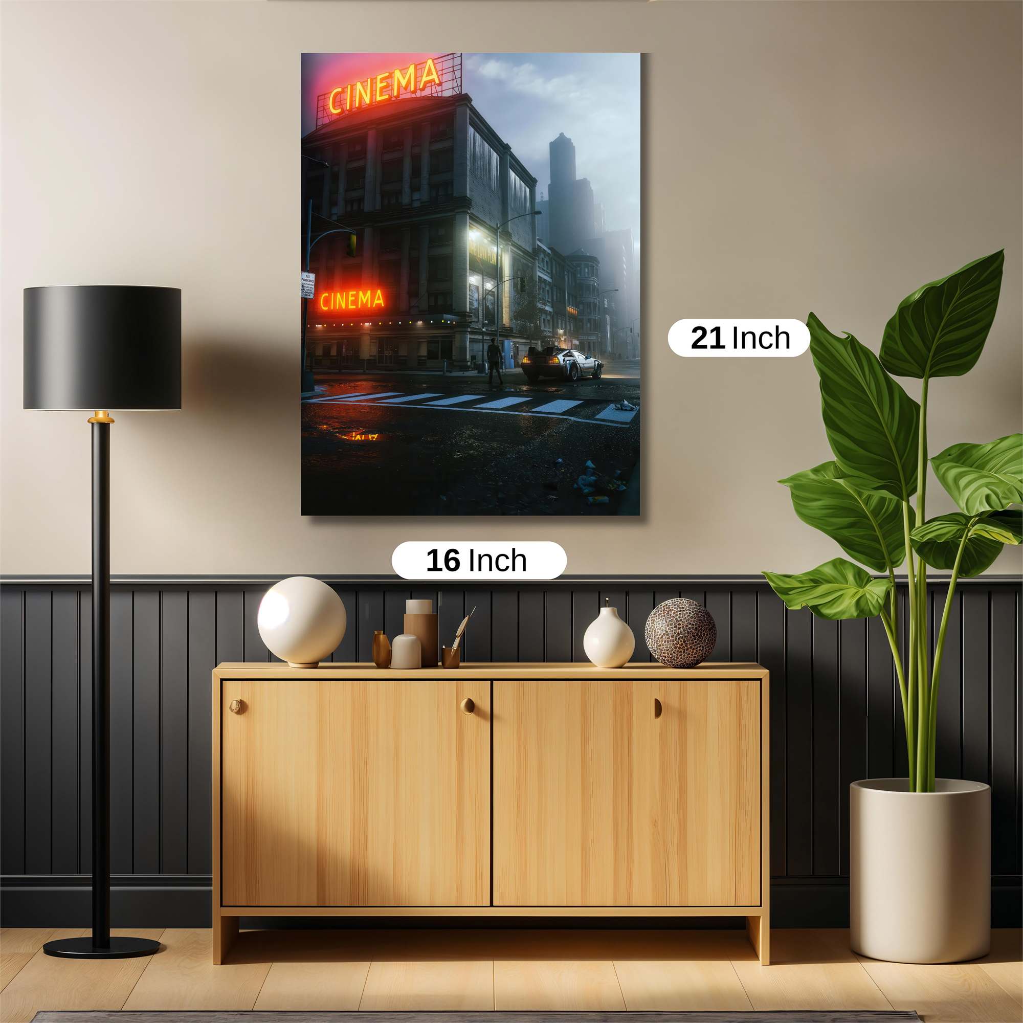 Neon Nostalgia Safe Wall Magnetic / M