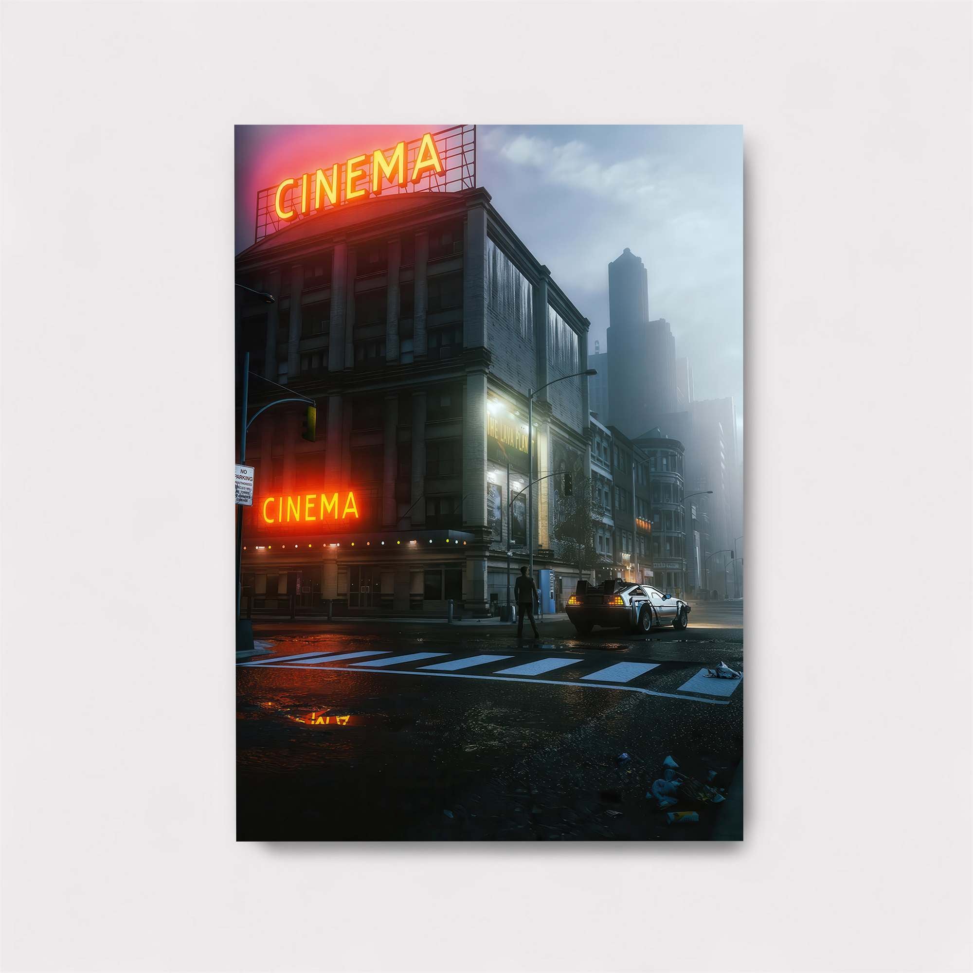 Neon Nostalgia Safe Wall Magnetic / M