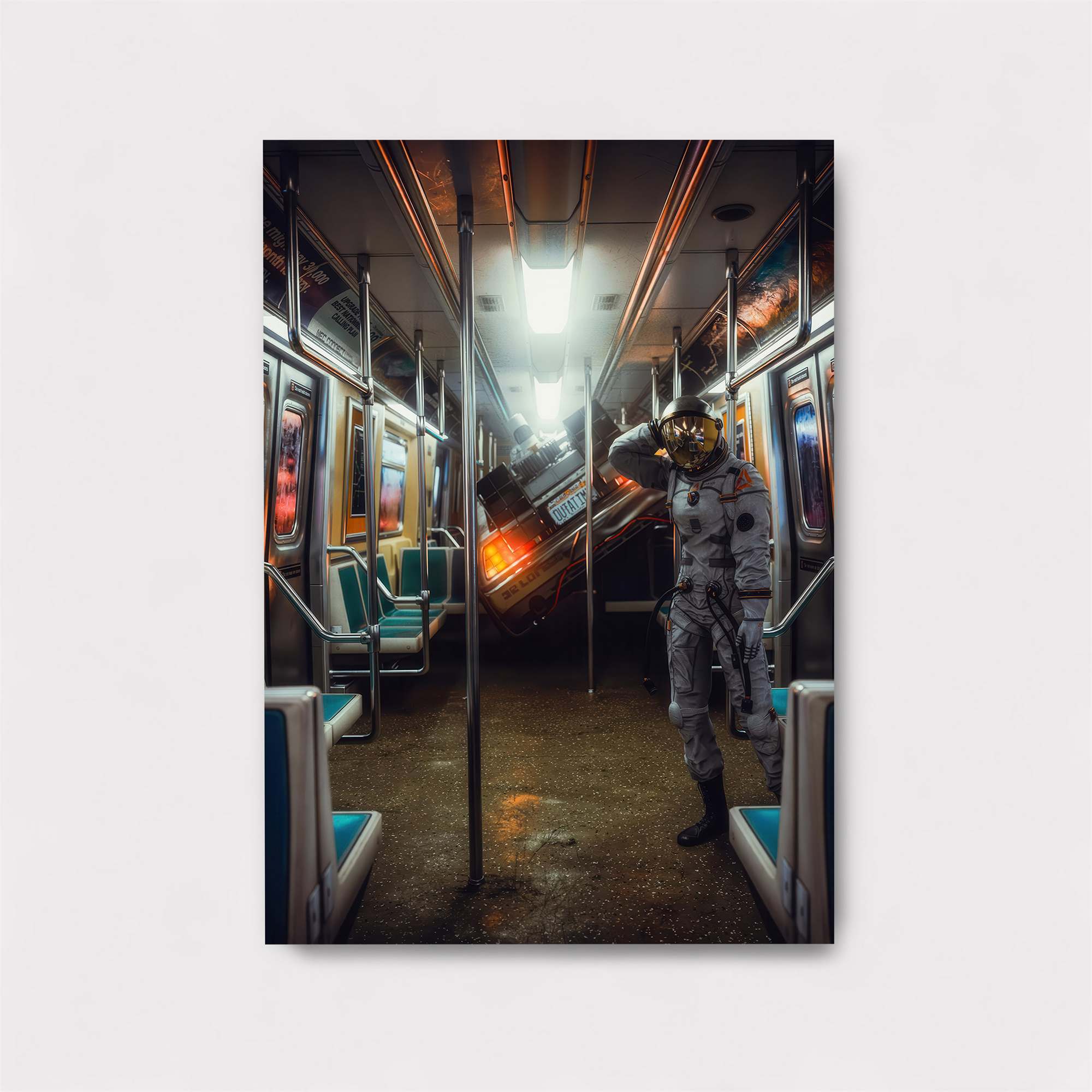 Astronaut Adrift Safe Wall Magnetic / M