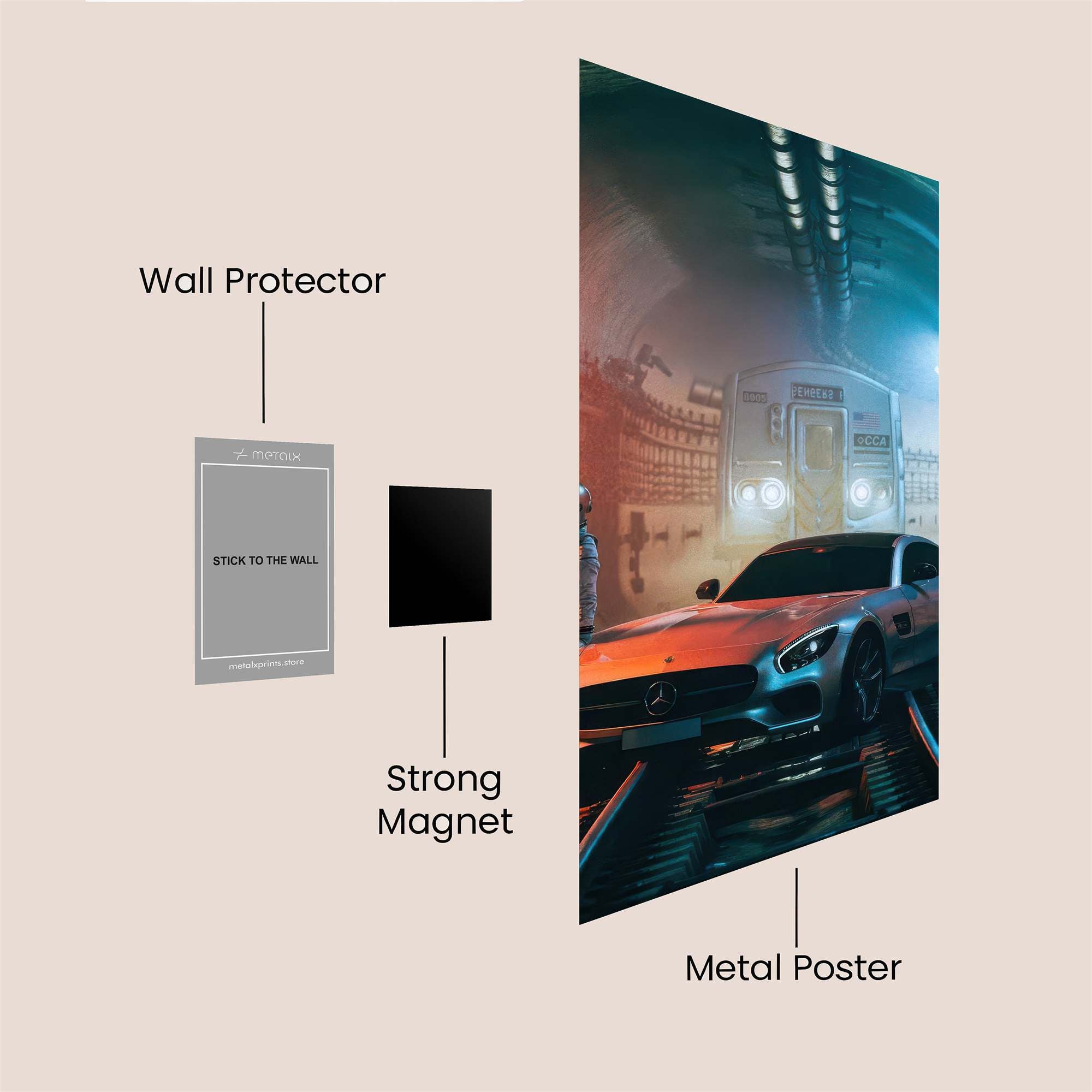CityPulse Safe Wall Magnetic / M