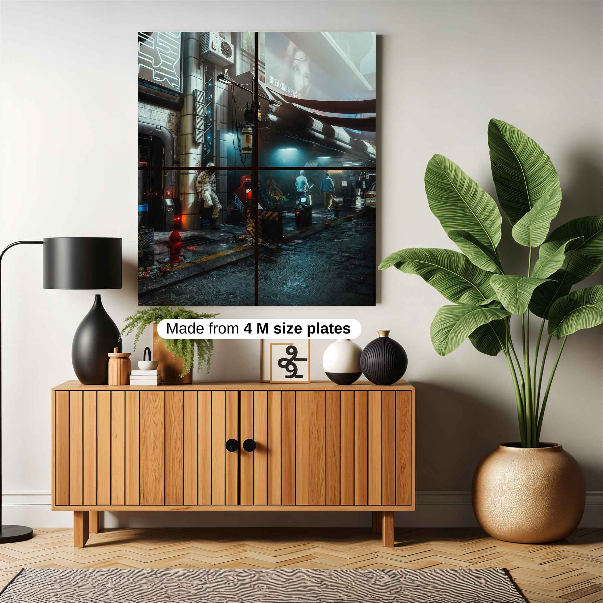 NeonSolitude Safe Wall Magnetic / M