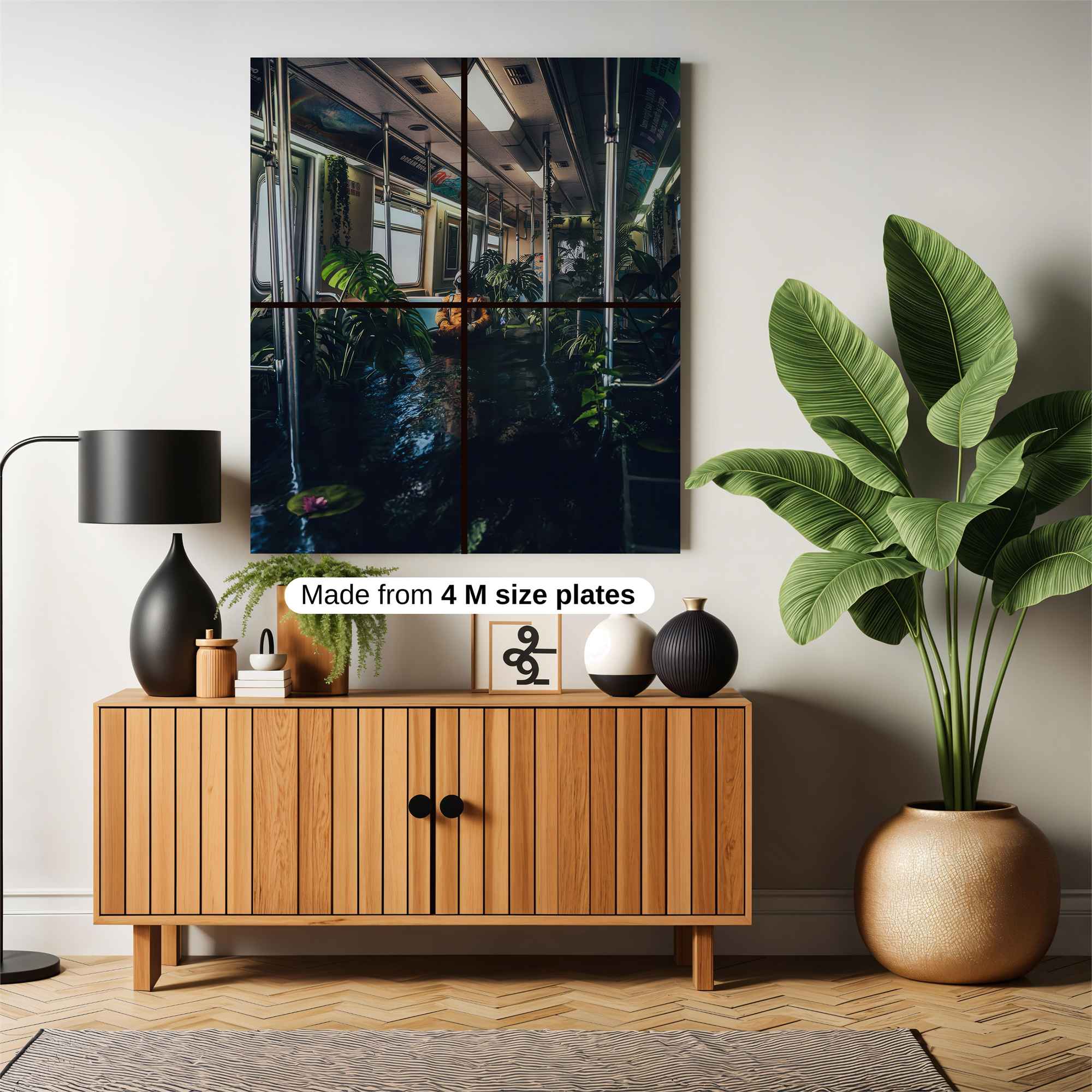Jungle Serenity Safe Wall Magnetic / M