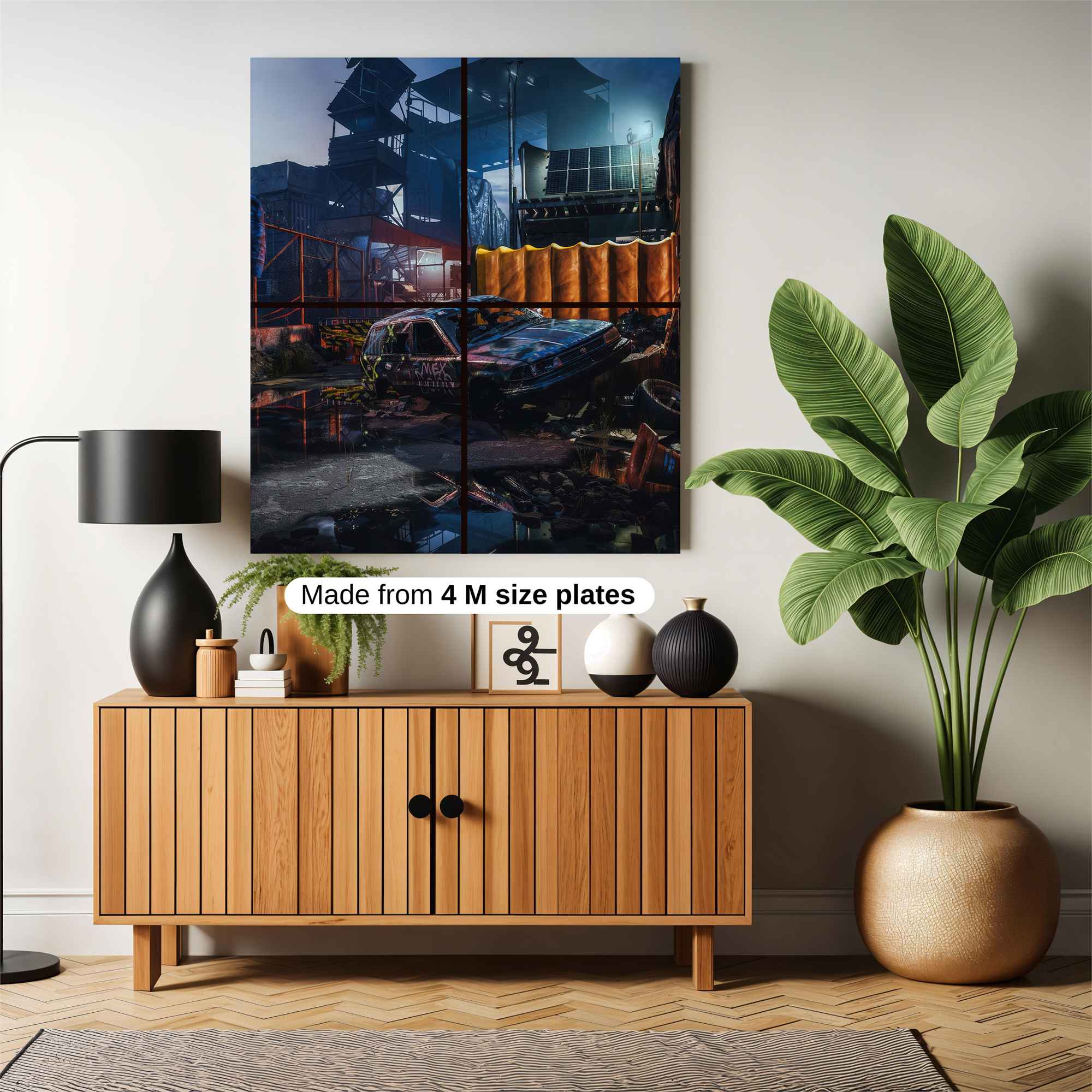 Wrecked Despair Safe Wall Magnetic / M