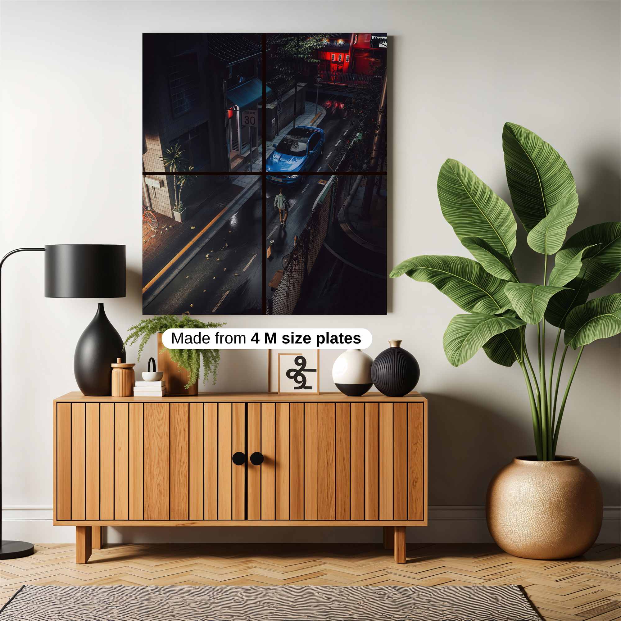 Night Pulse Safe Wall Magnetic / M