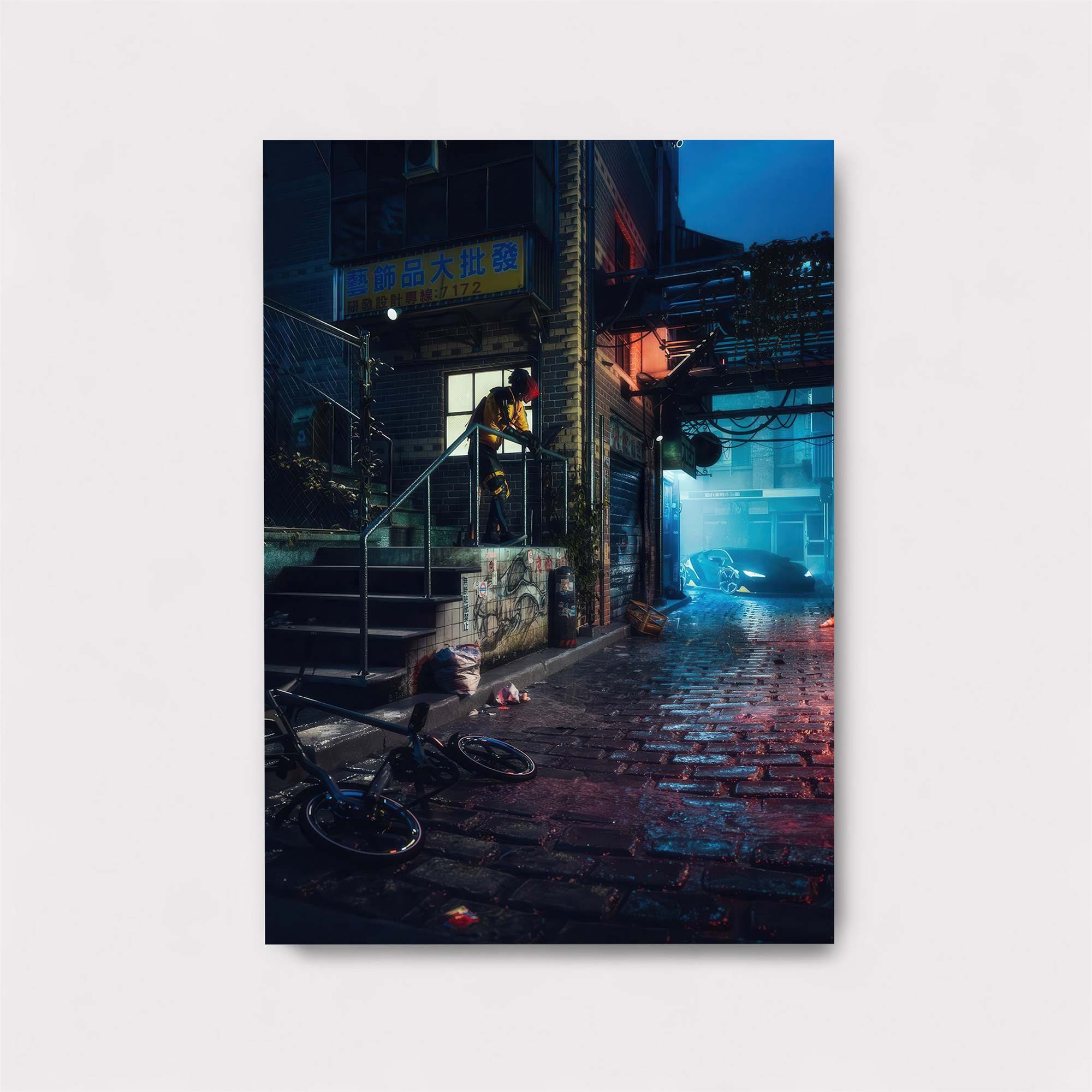 Neon Despair Safe Wall Magnetic / M