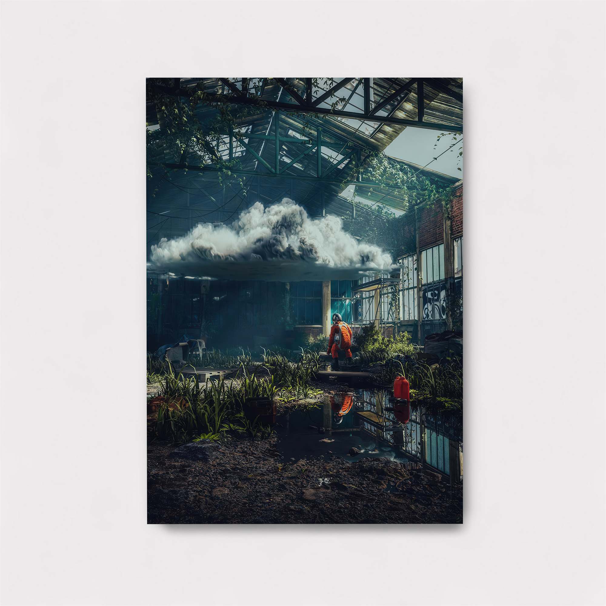 Clouded Mystery Safe Wall Magnetic / M