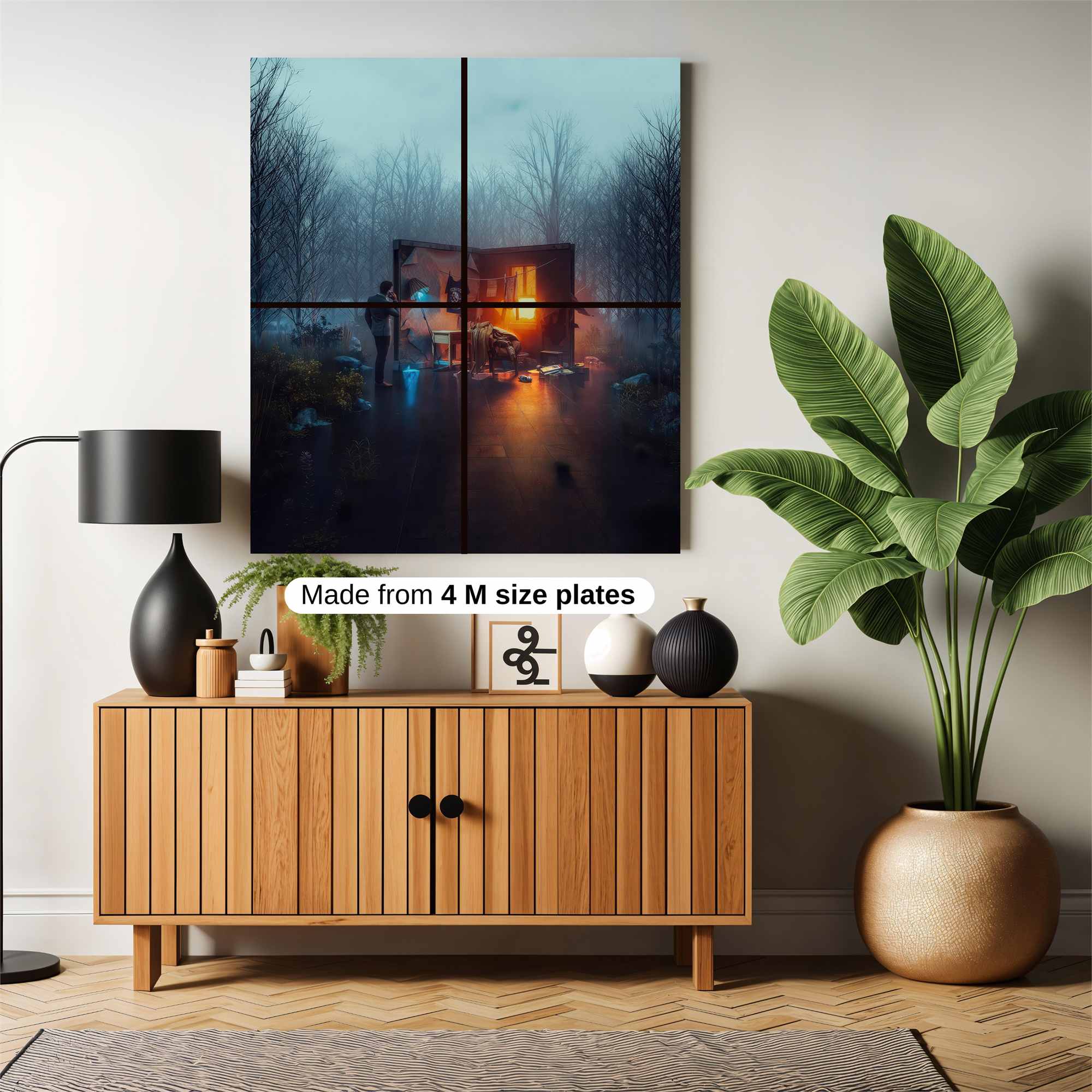 Forest Whimsy Safe Wall Magnetic / M