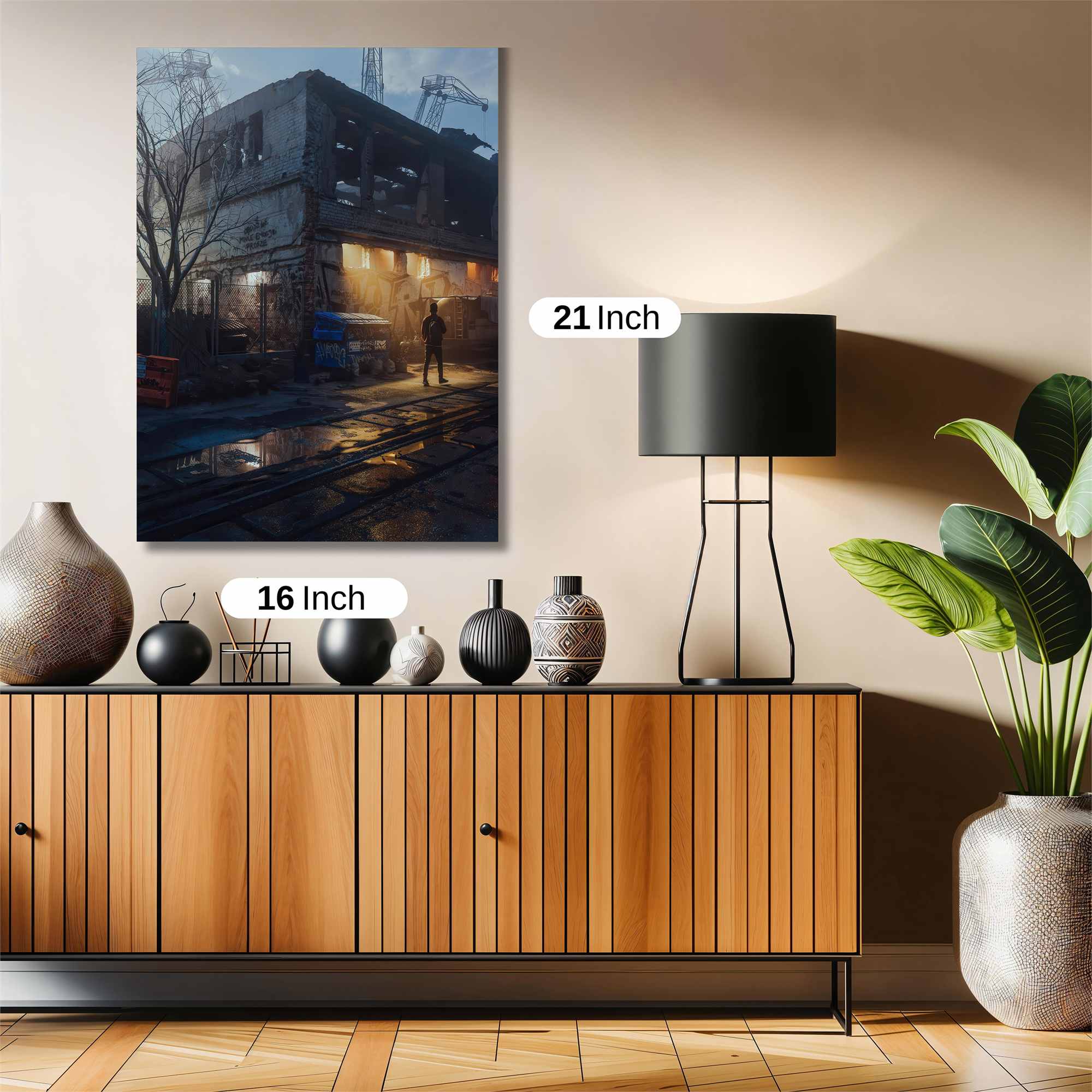 Ruin Radiance Safe Wall Magnetic / M