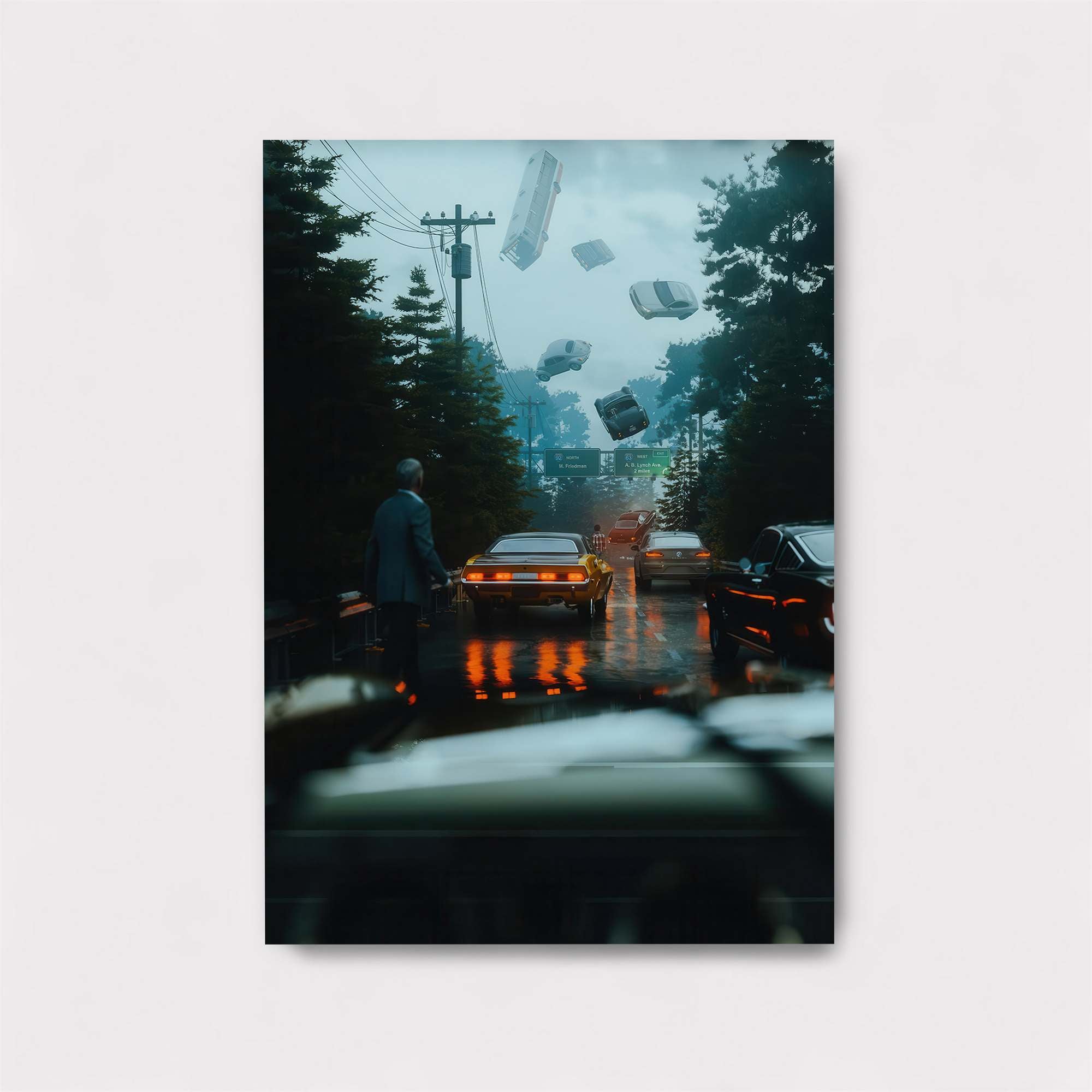 Cars Chaos Safe Wall Magnetic / M