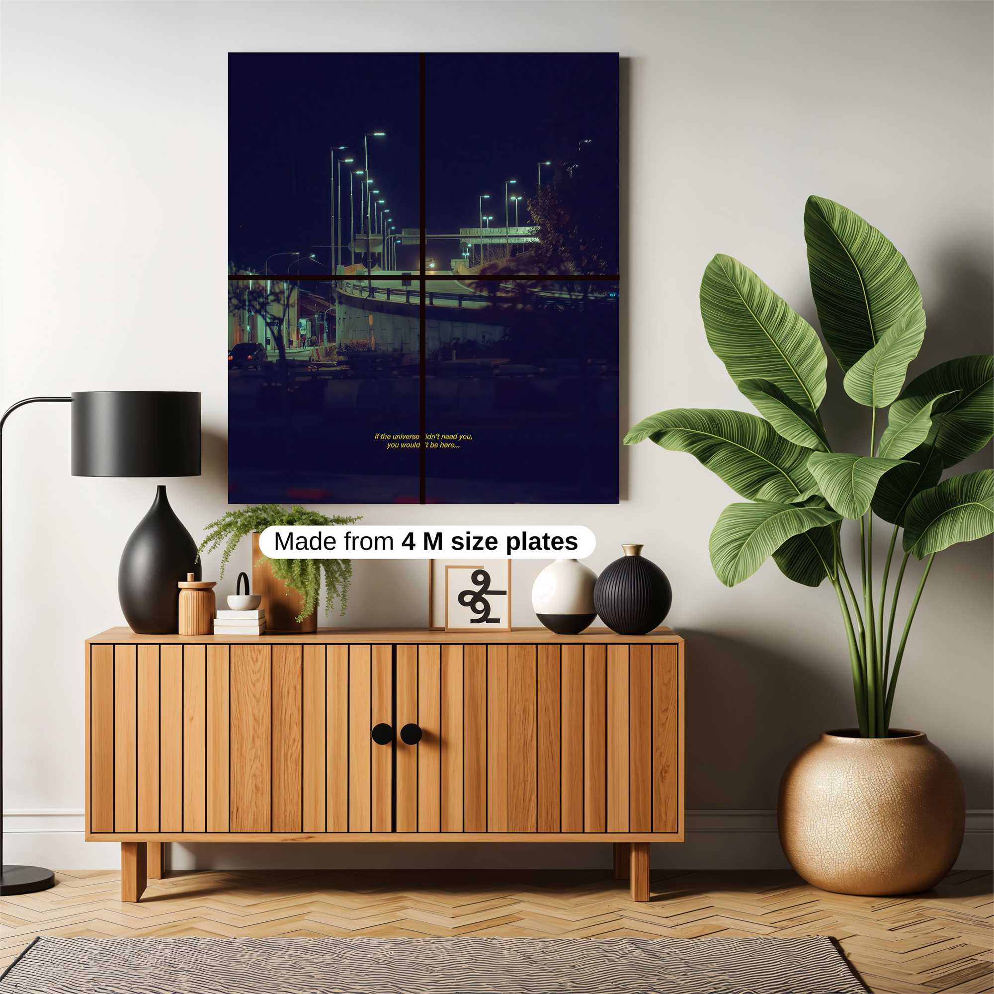 Highway Solitude Safe Wall Magnetic / M