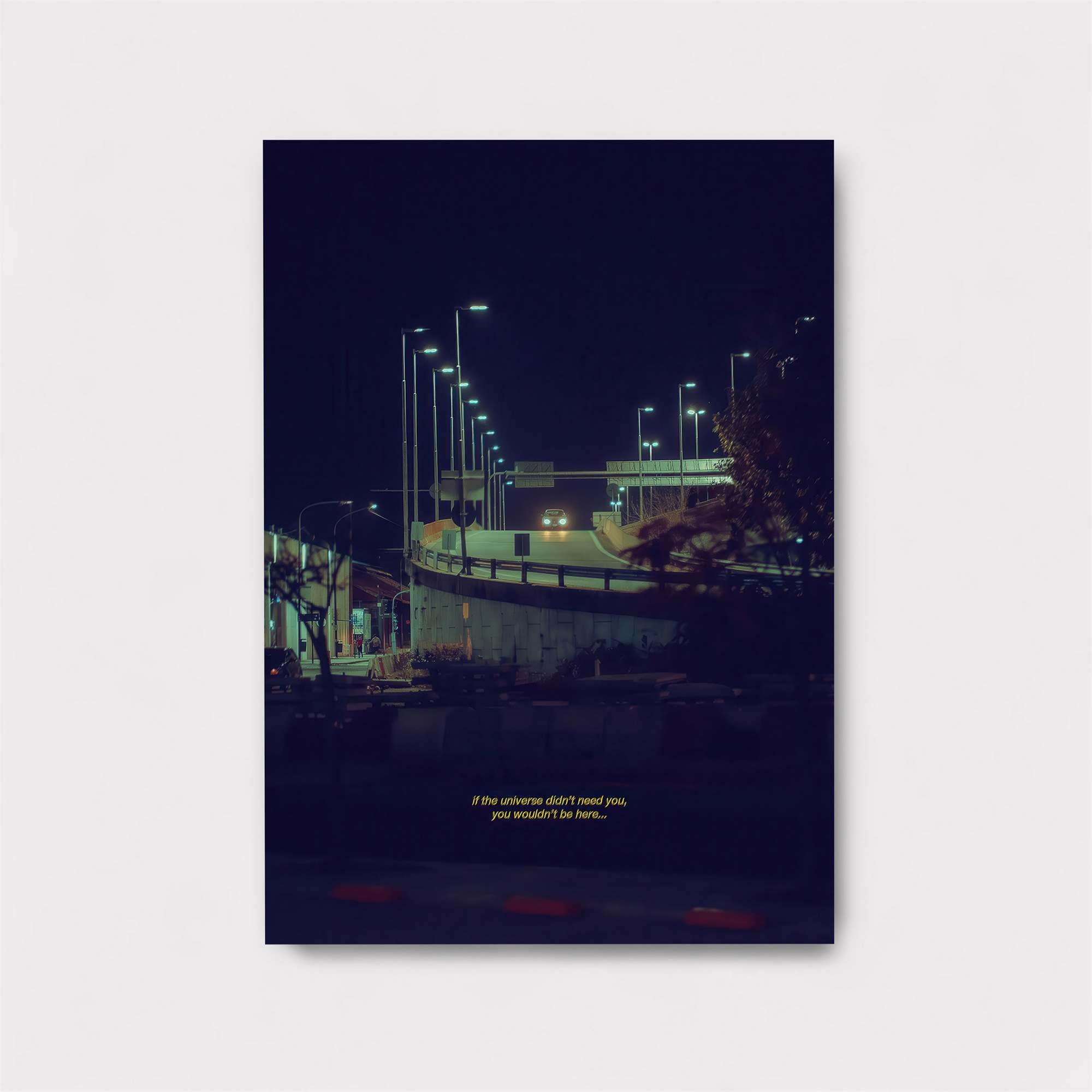 Highway Solitude Safe Wall Magnetic / M