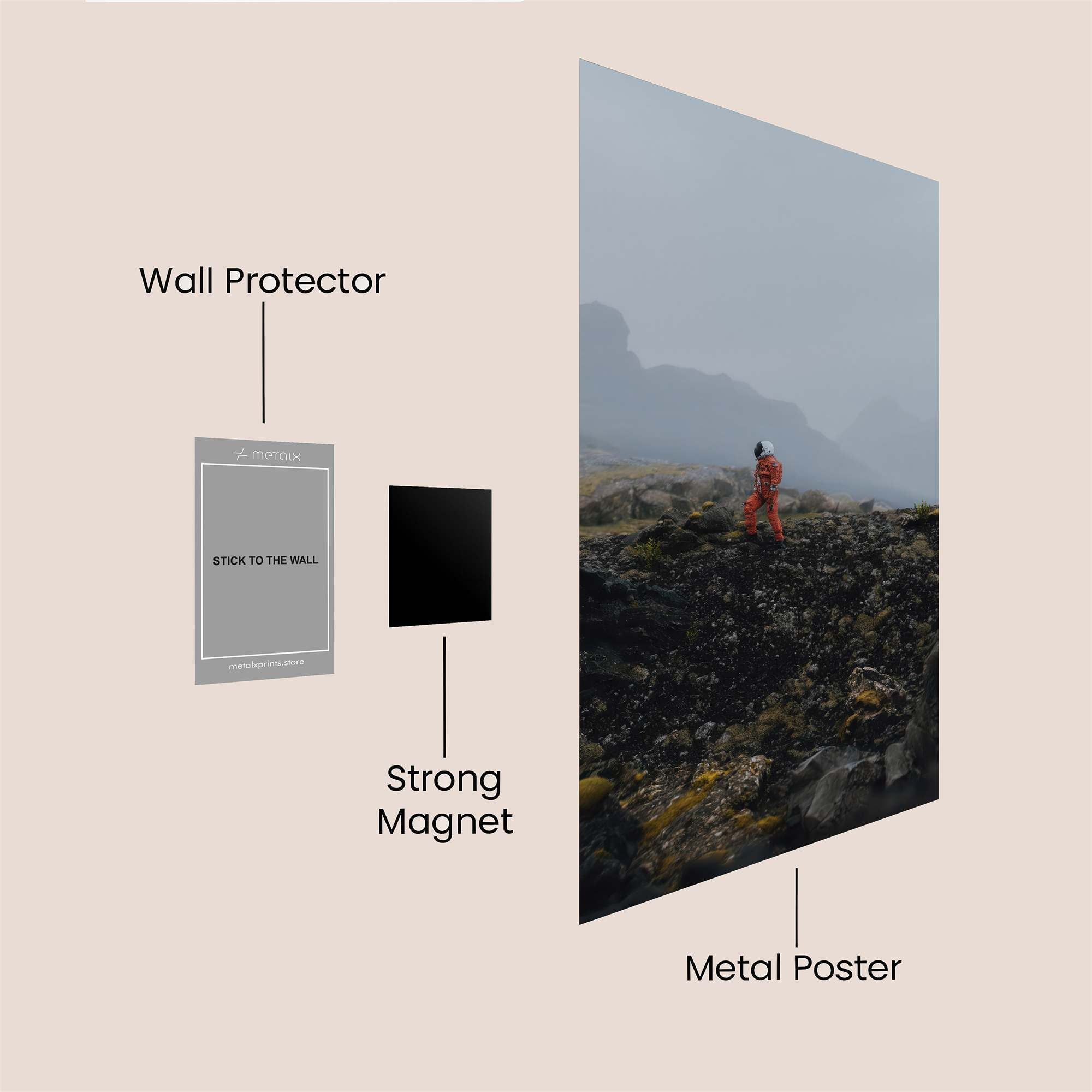 Explorer Serenity Safe Wall Magnetic / M