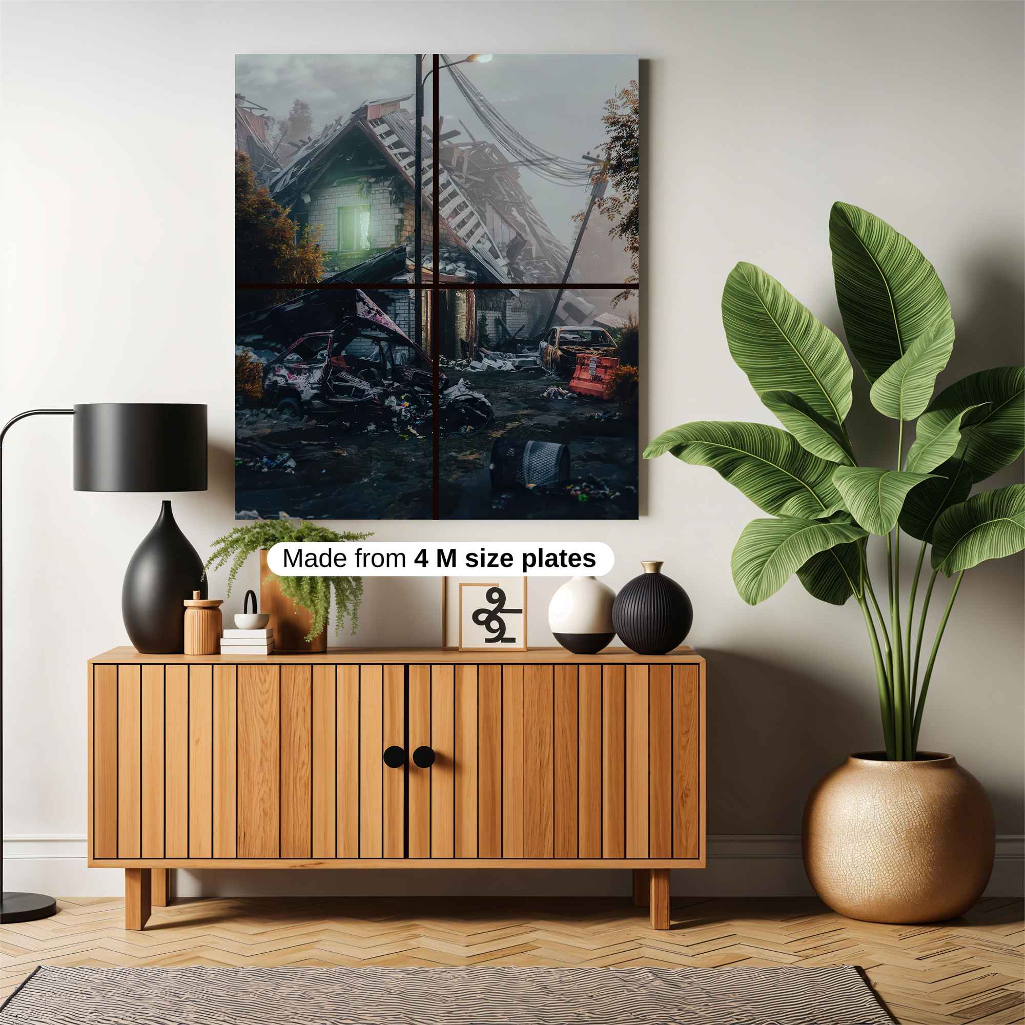 House Desolation Safe Wall Magnetic / M