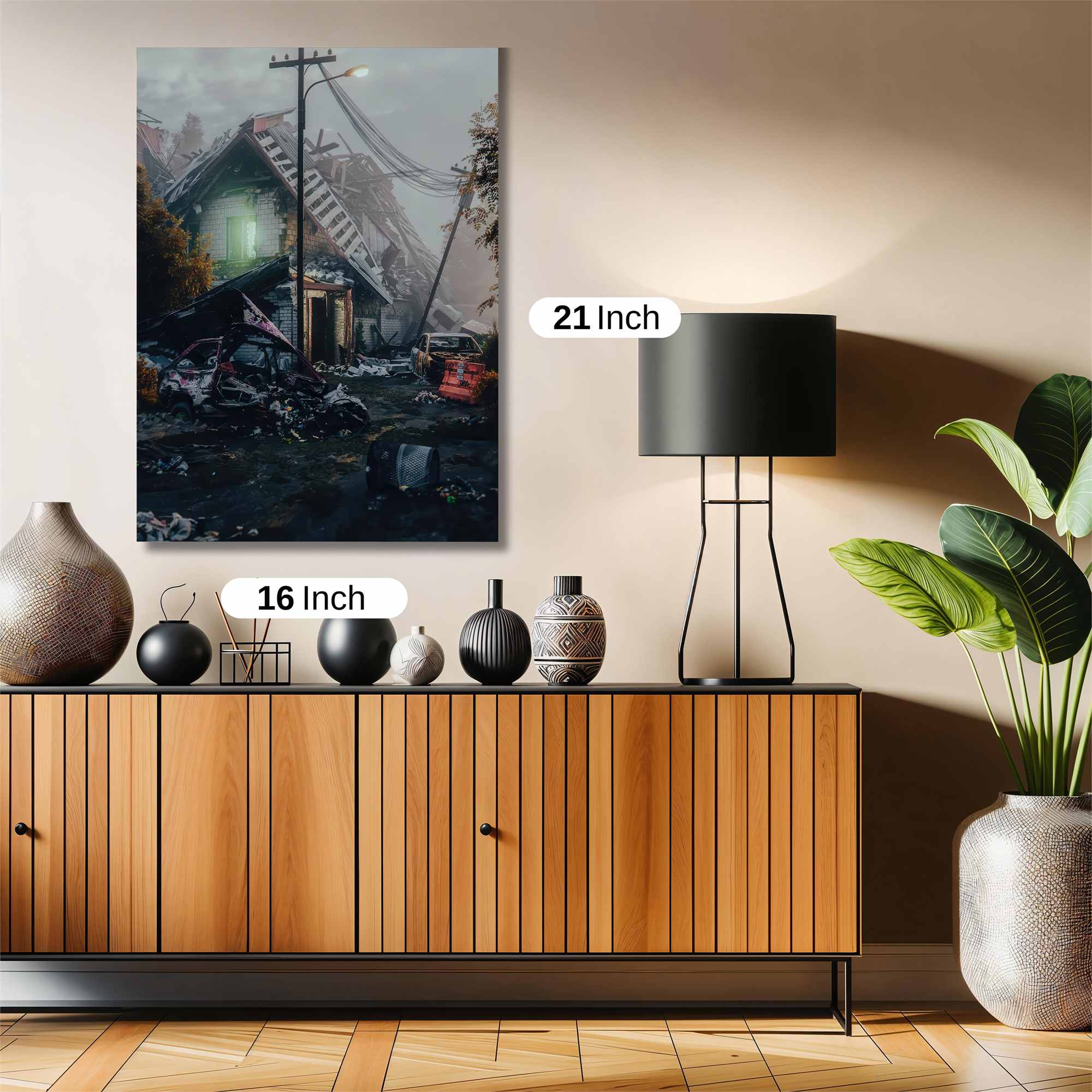 House Desolation Safe Wall Magnetic / M