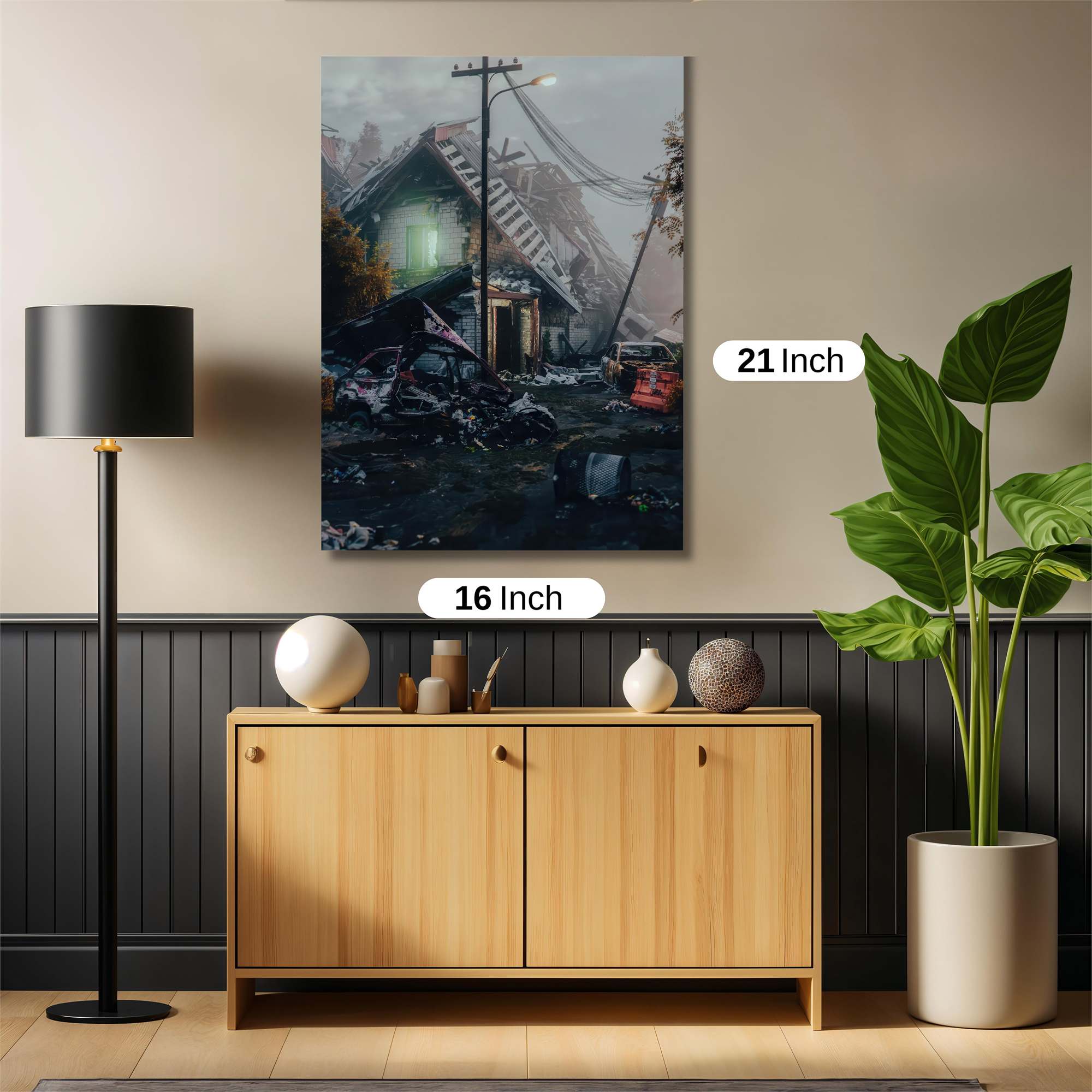House Desolation Safe Wall Magnetic / M