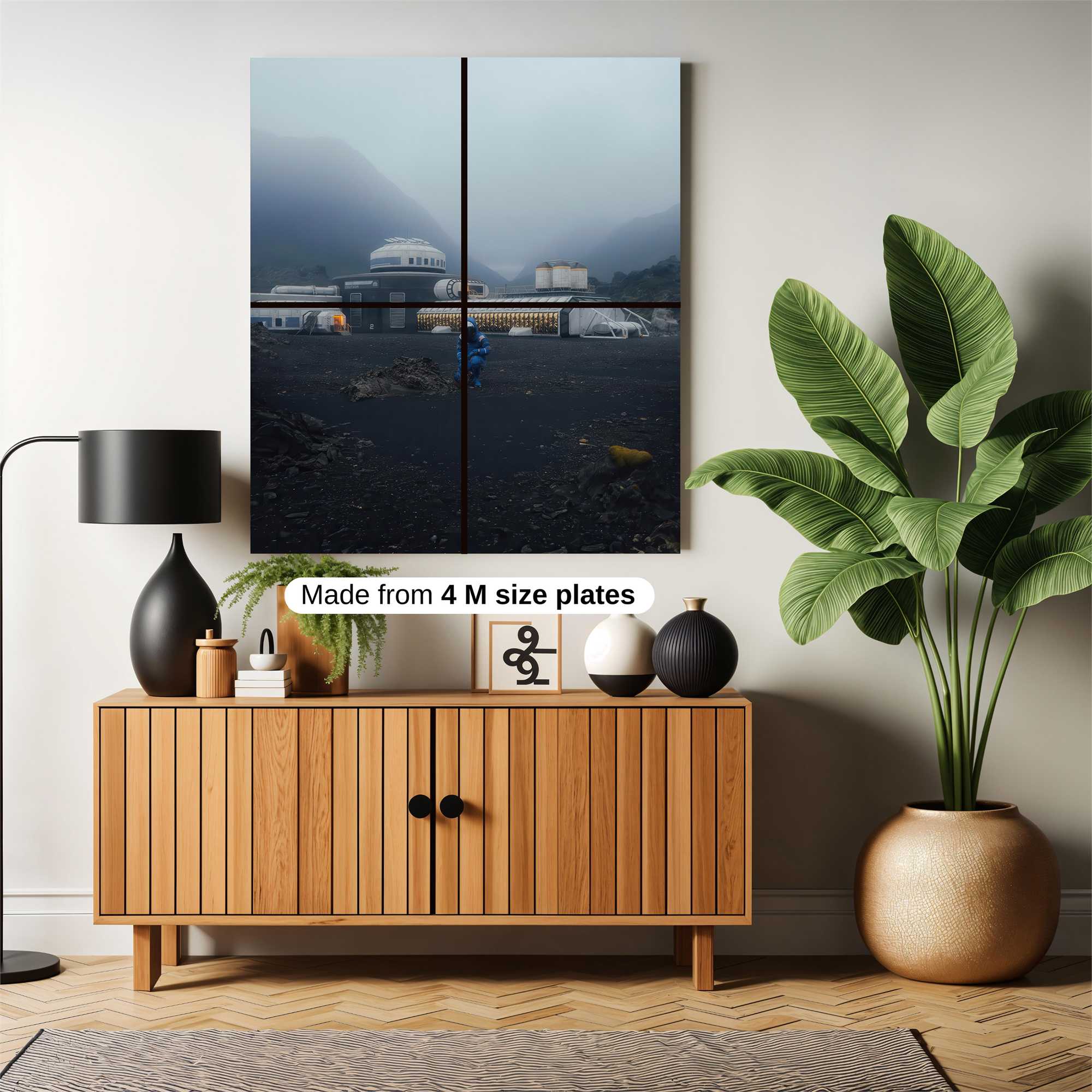 Lunar Solitude Safe Wall Magnetic / M