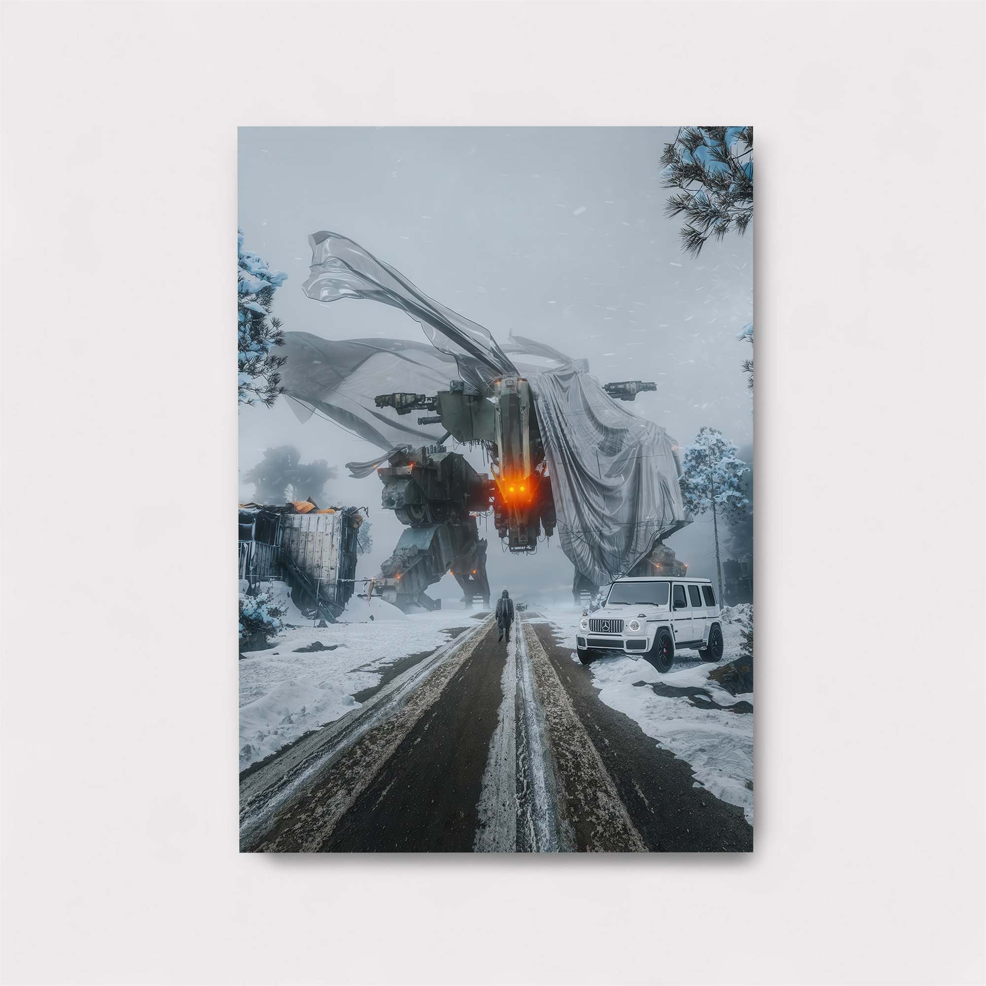 Mecha Frost Safe Wall Magnetic / M