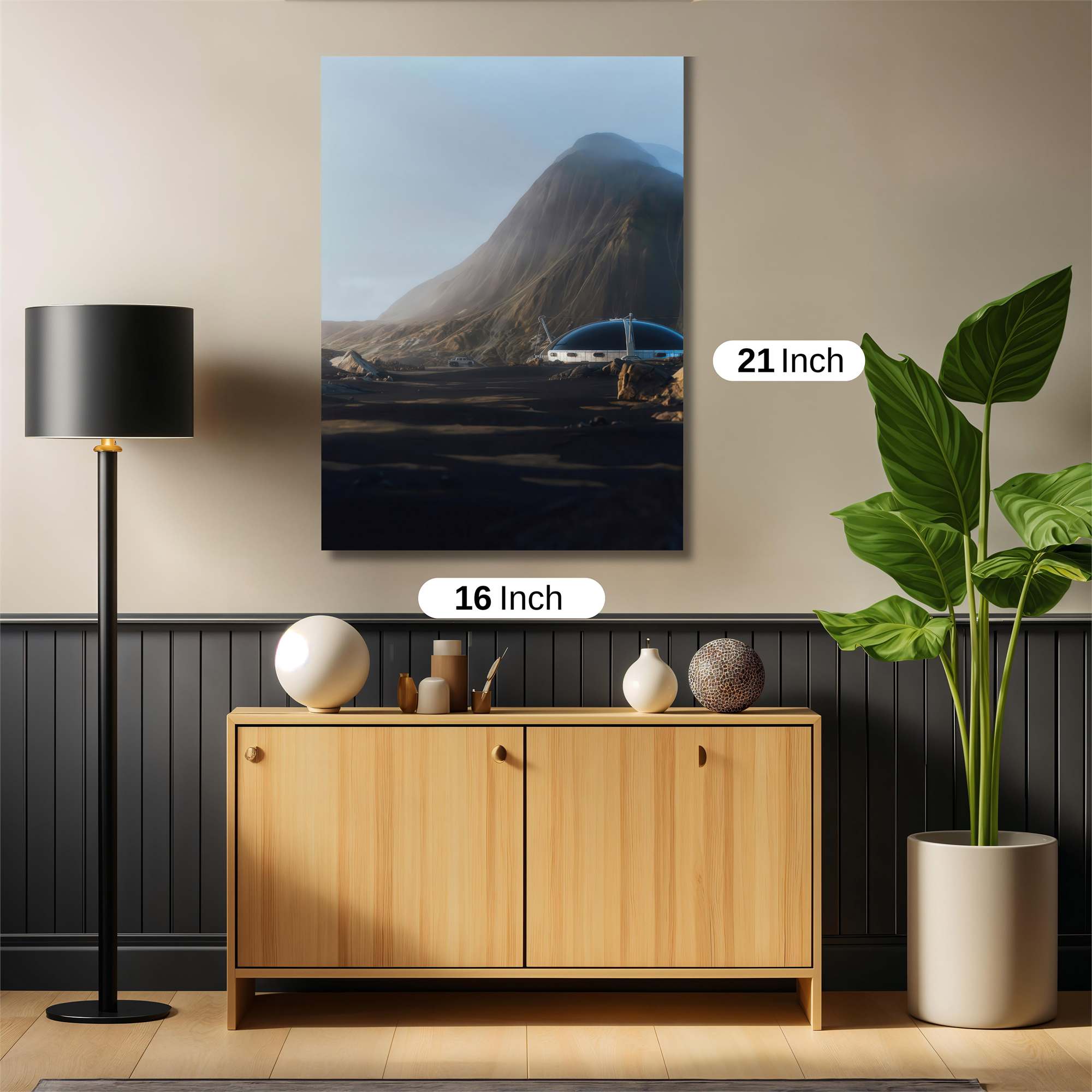 Alien Serenity Safe Wall Magnetic / M