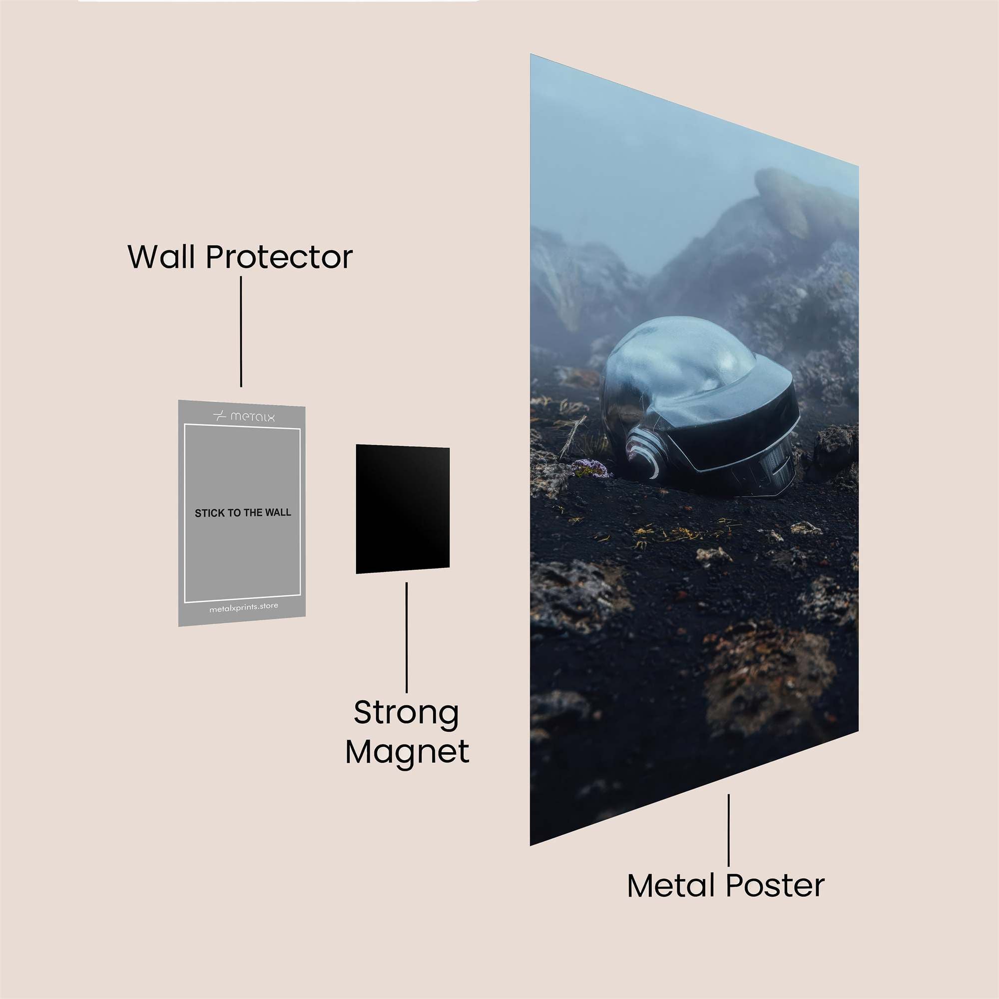 DaftMystery Safe Wall Magnetic / M